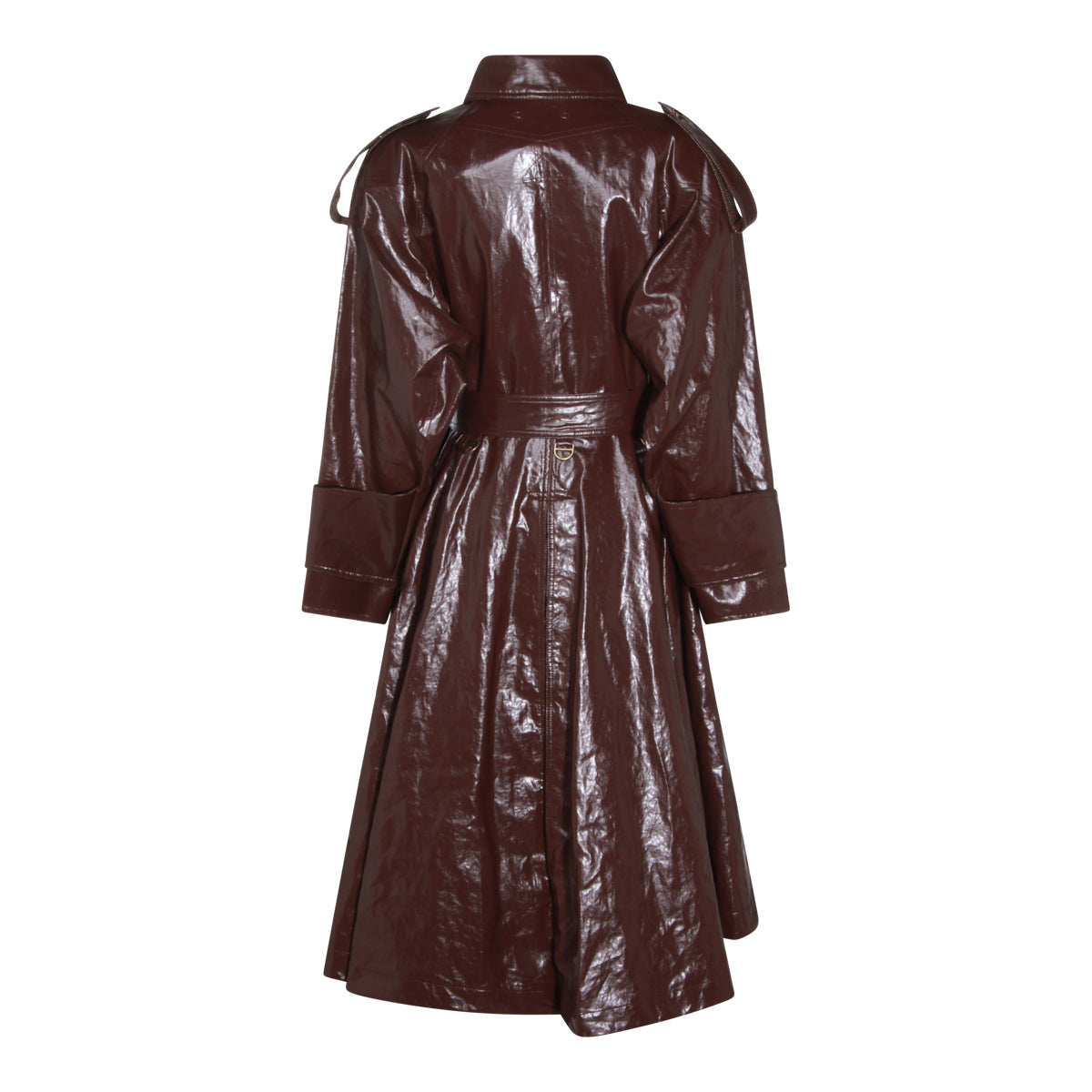 Dark Purple Trench Coat