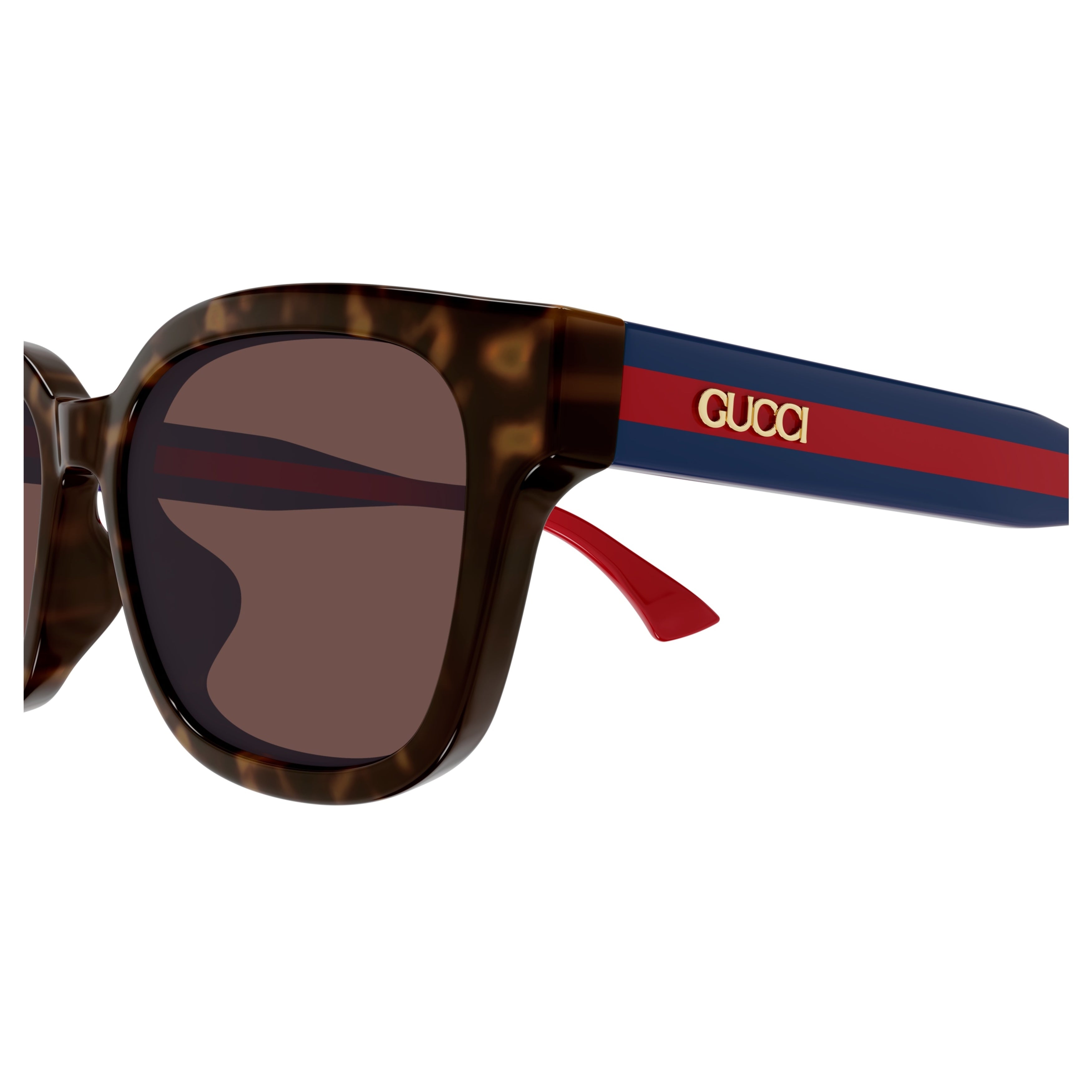 Gg1872sk Rectangular Tortoiseshell Sunglasses