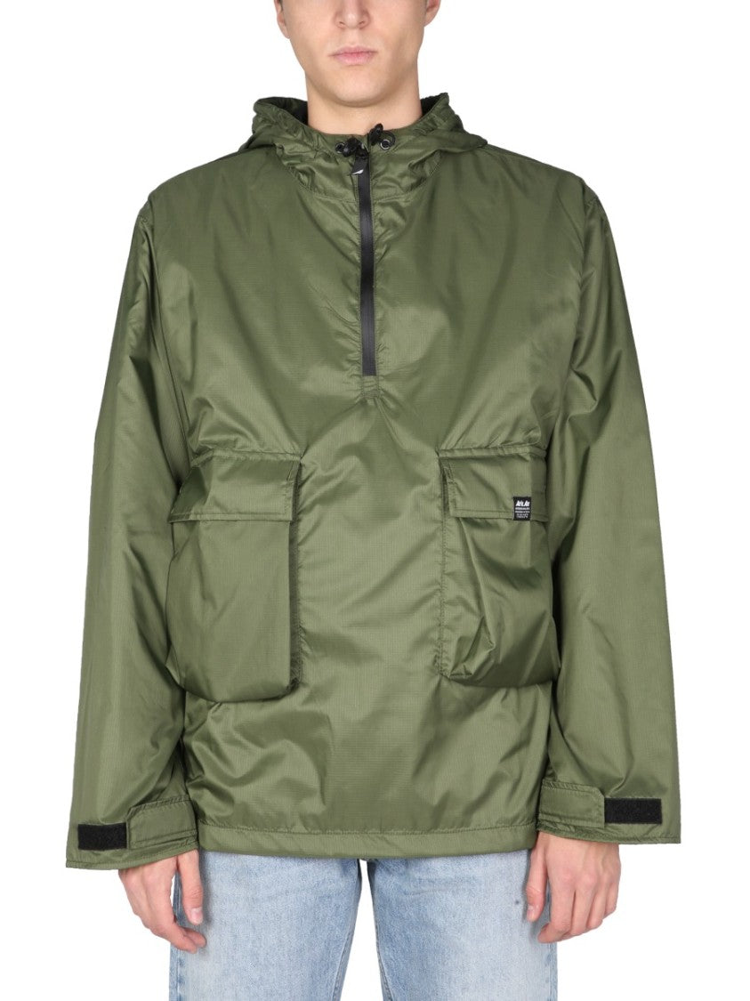 Hooded High Neck Waterproof Jacket