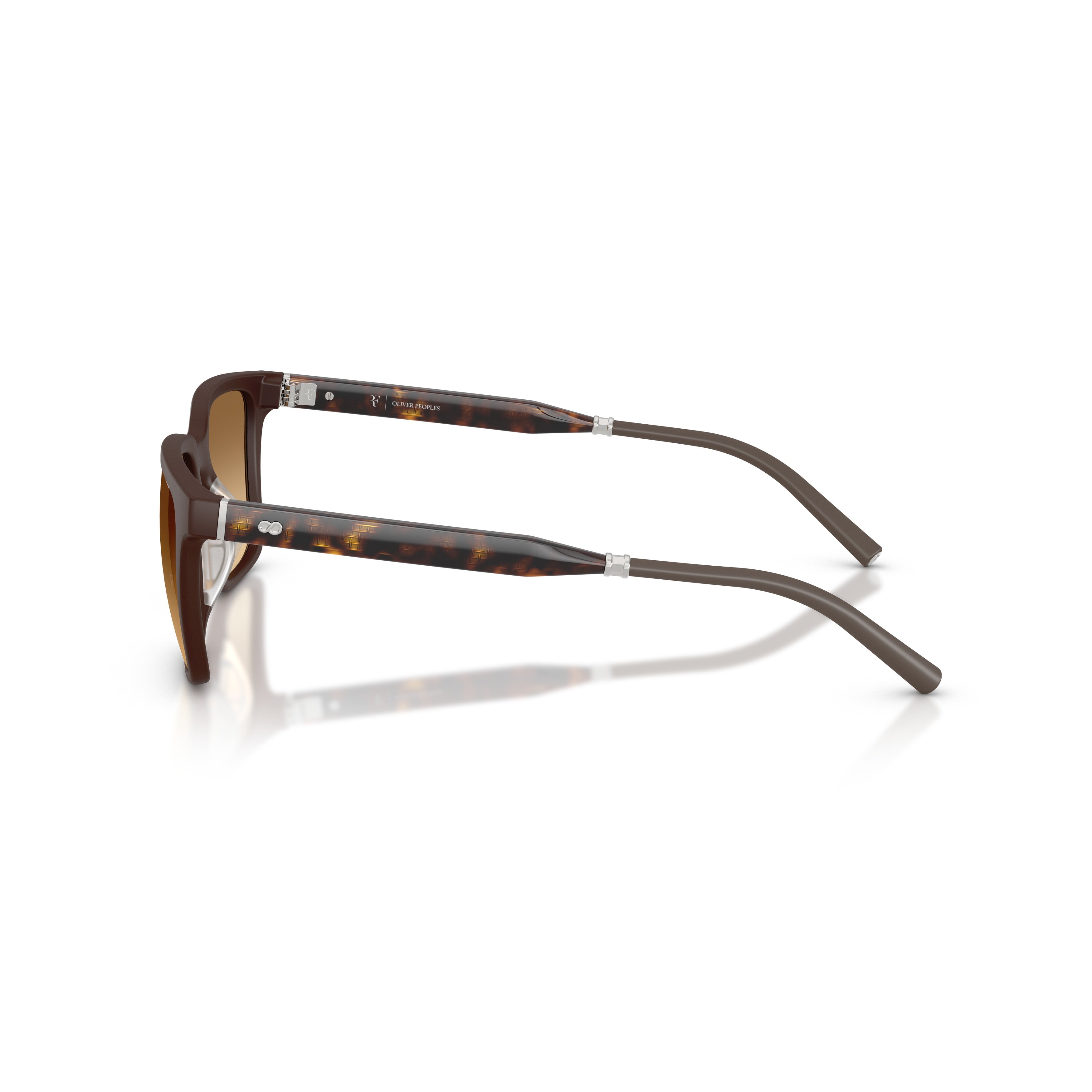 0ov5553su Square-Frame Sunglasses with Matte Finish and Gradient Lenses