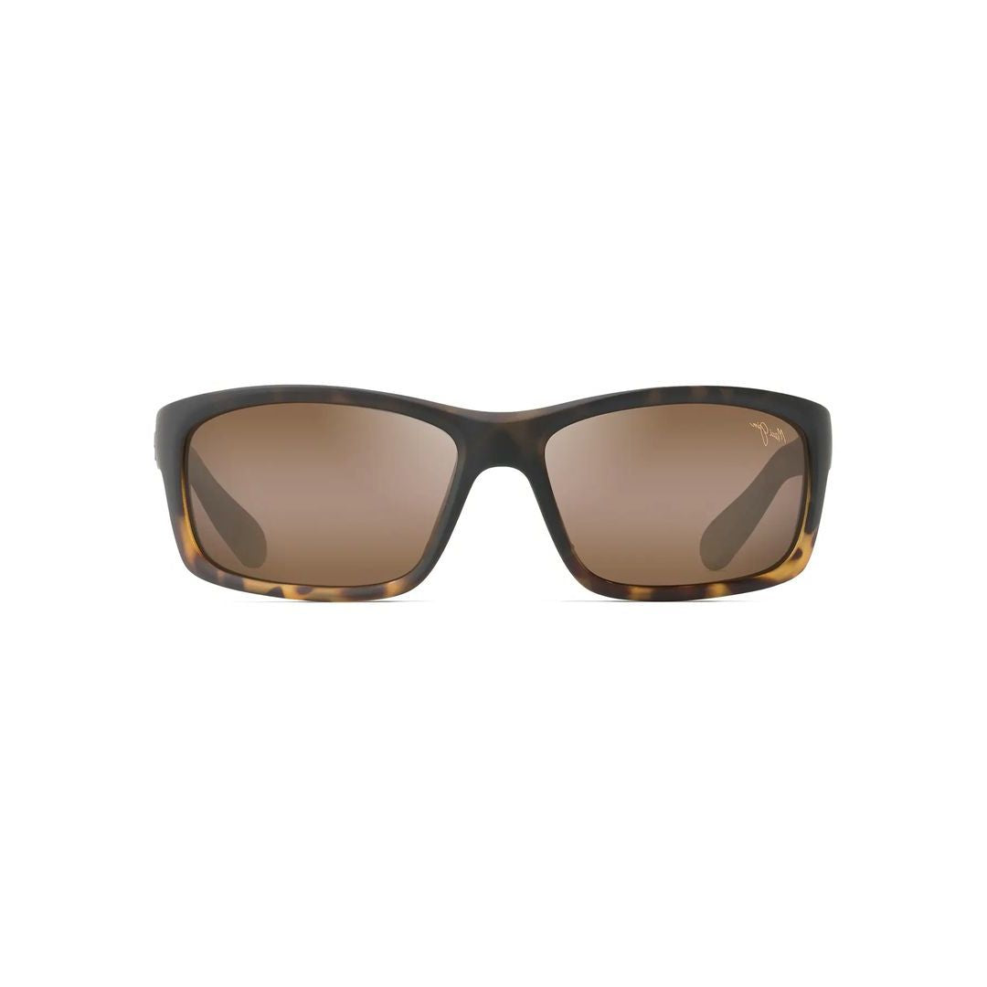 Kanaio Coast Rectangular Tortoiseshell Sunglasses with Brown-Tinted Lenses