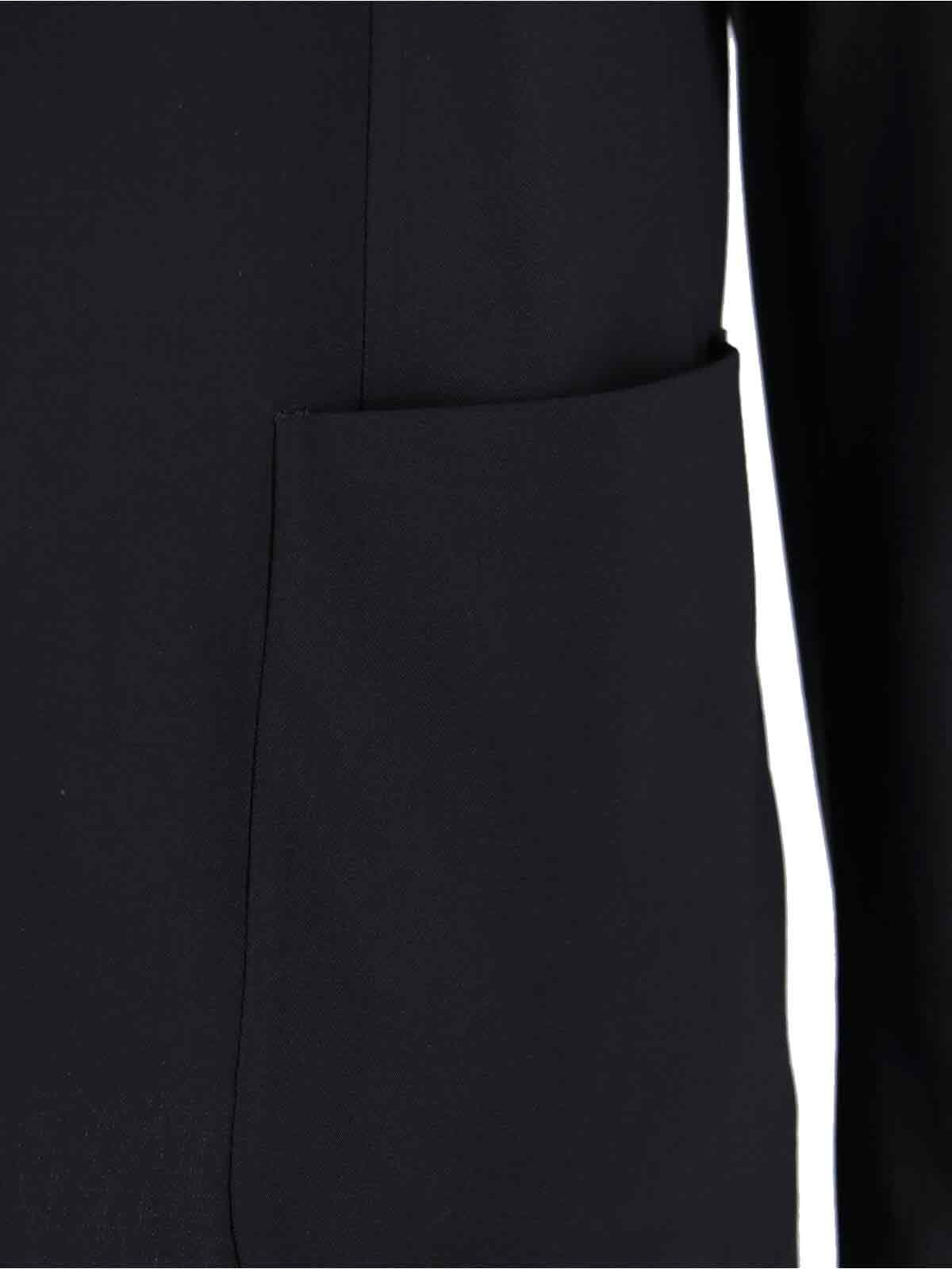 Single-Breasted Blazer – Black
