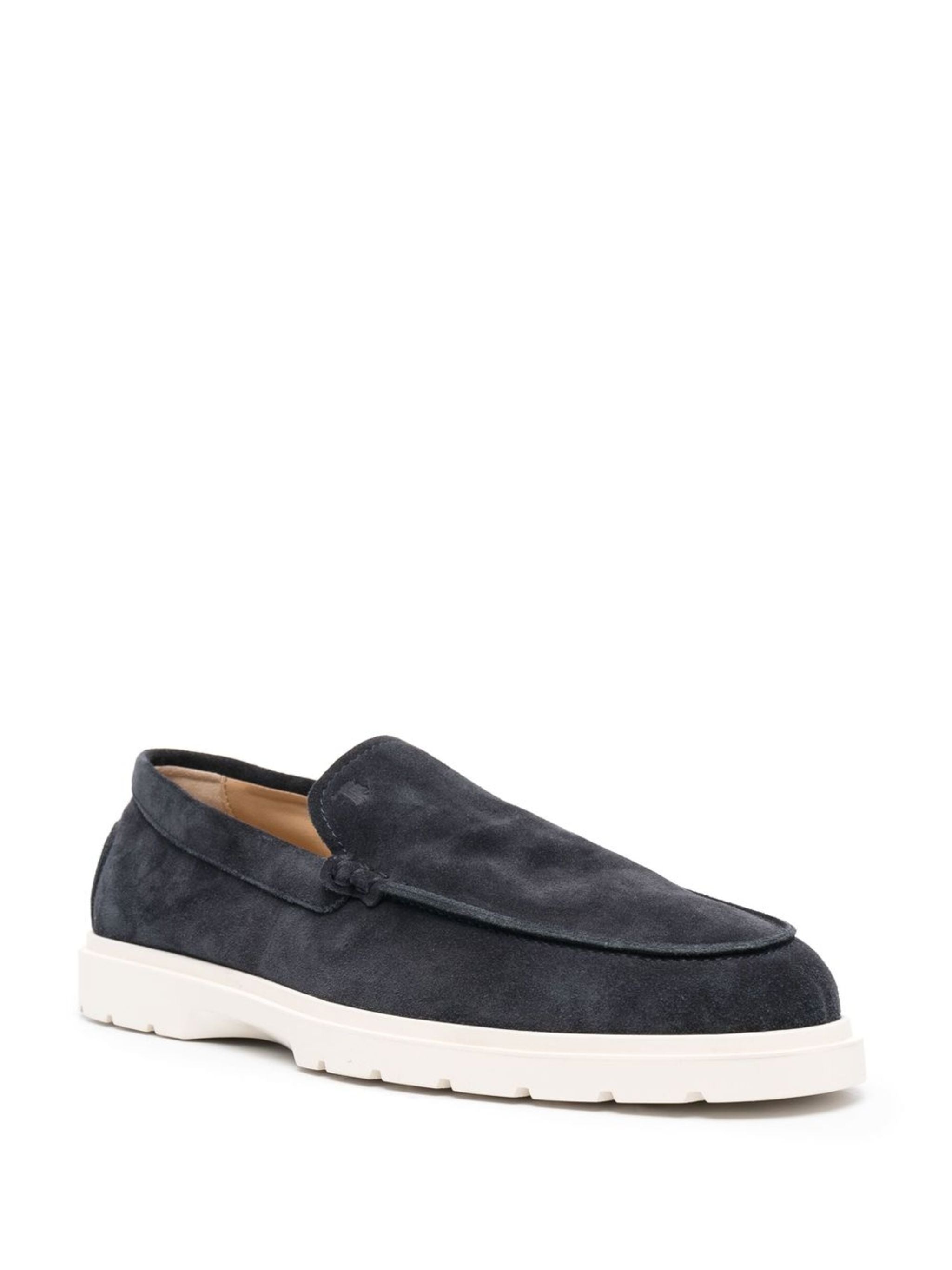 Moccasin Slipper Loafer-Style Suede Loafers