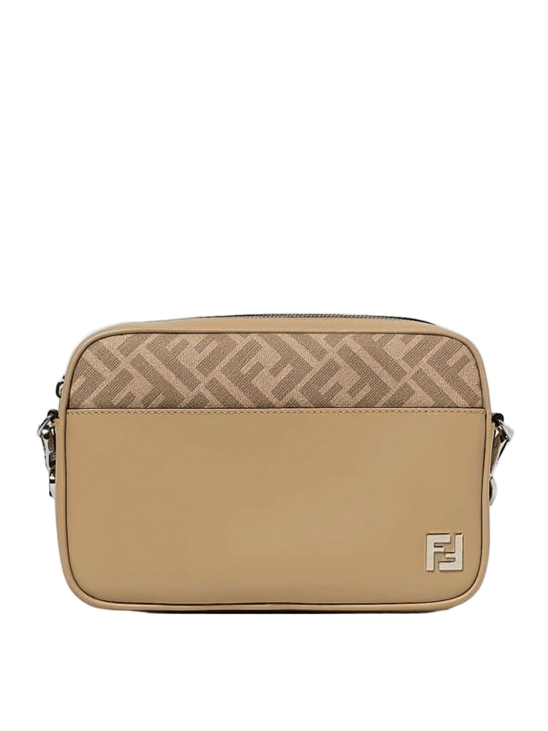 Rectangular Crossbody Bag with Signature Monogram Design