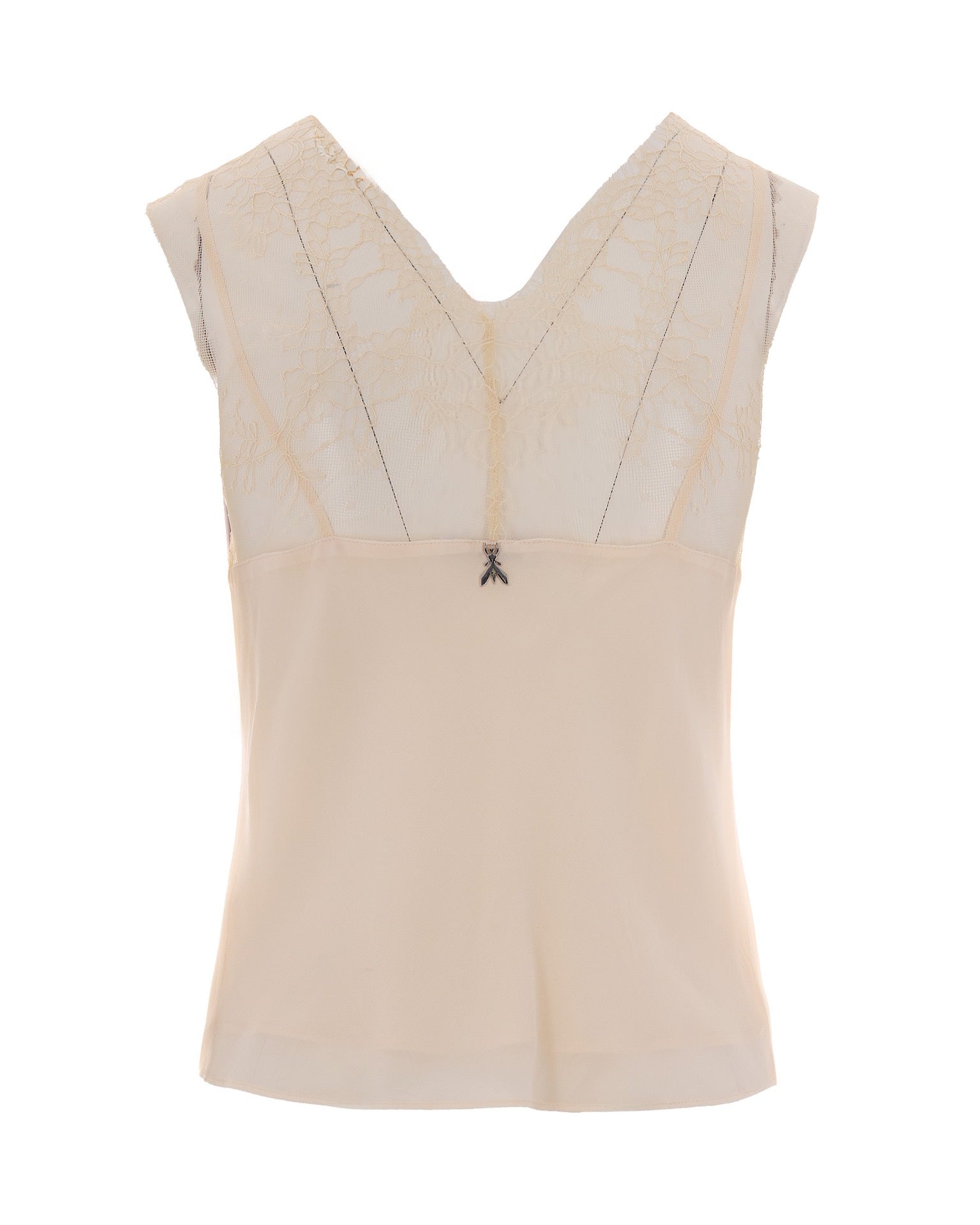 Warm Ivory Lace Top