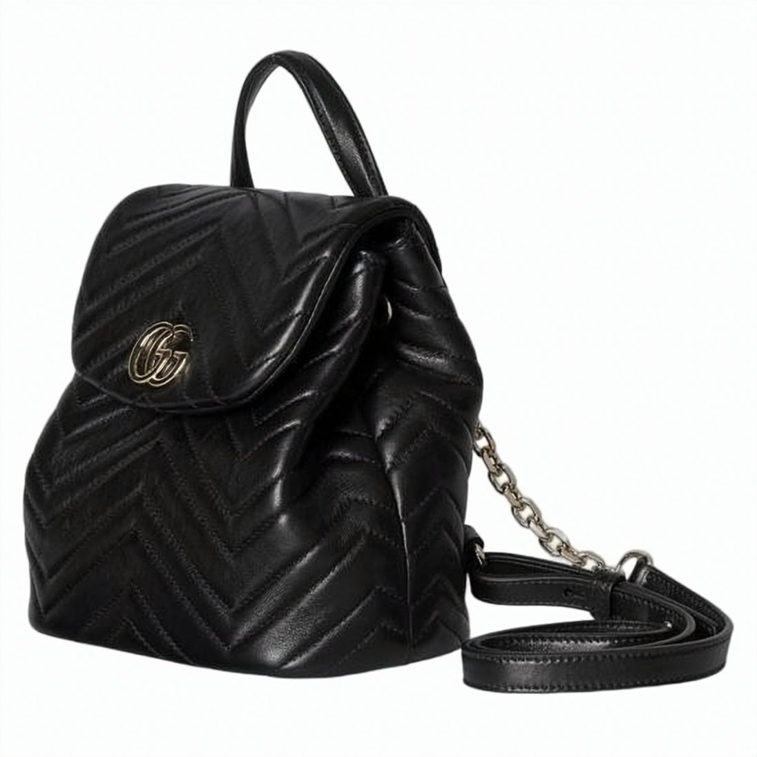 Quilted Nappa Leather Mini Backpack