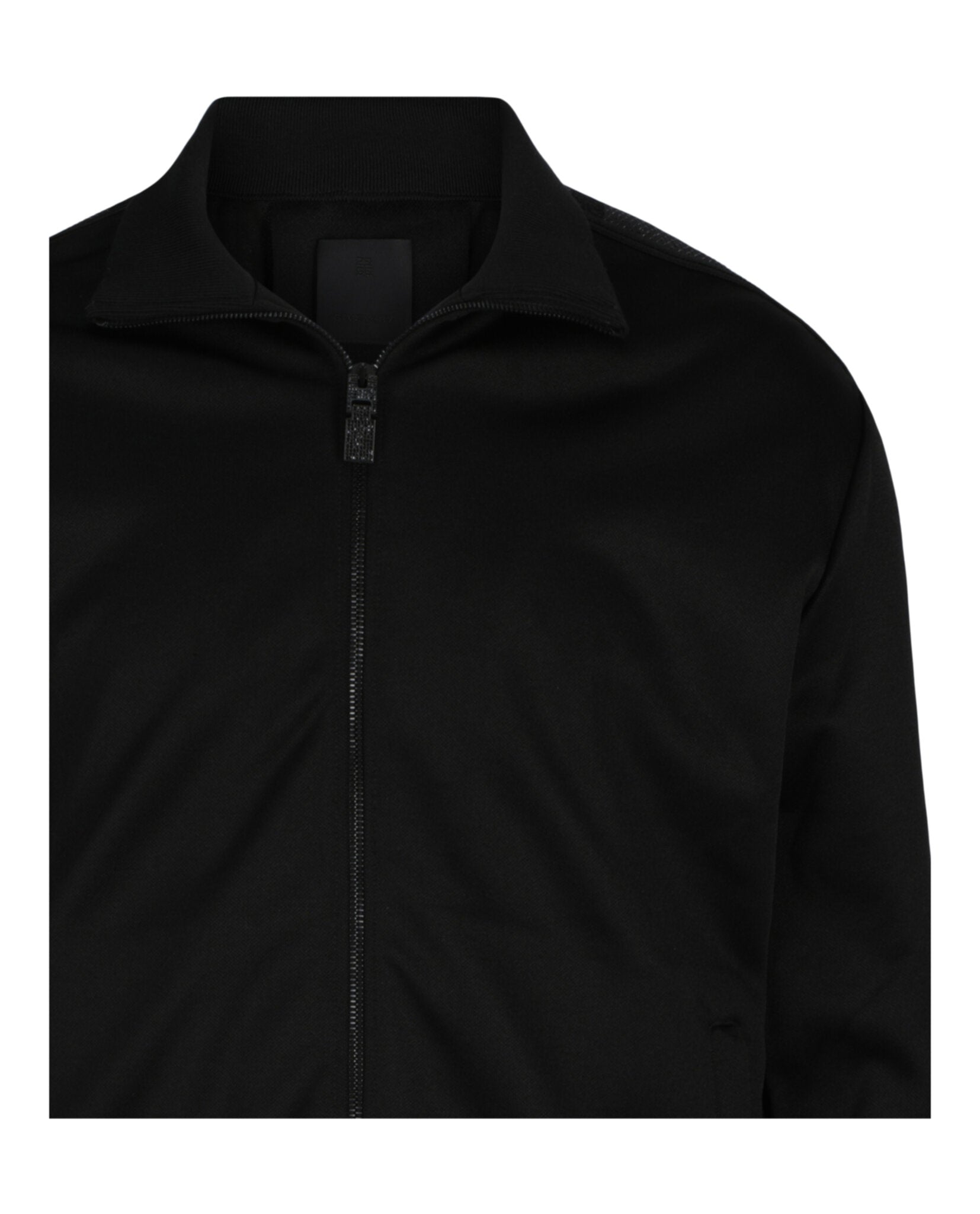 Crystal-Embellished Track Suit Jacket