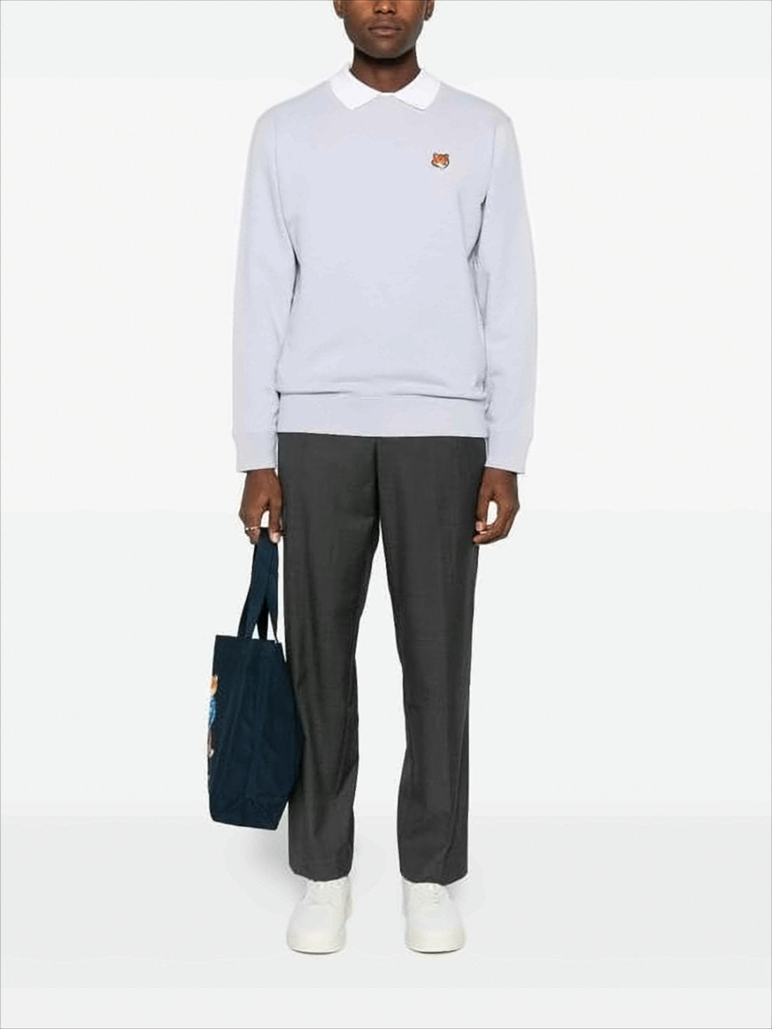 Light Grey Regular Sweatshirt