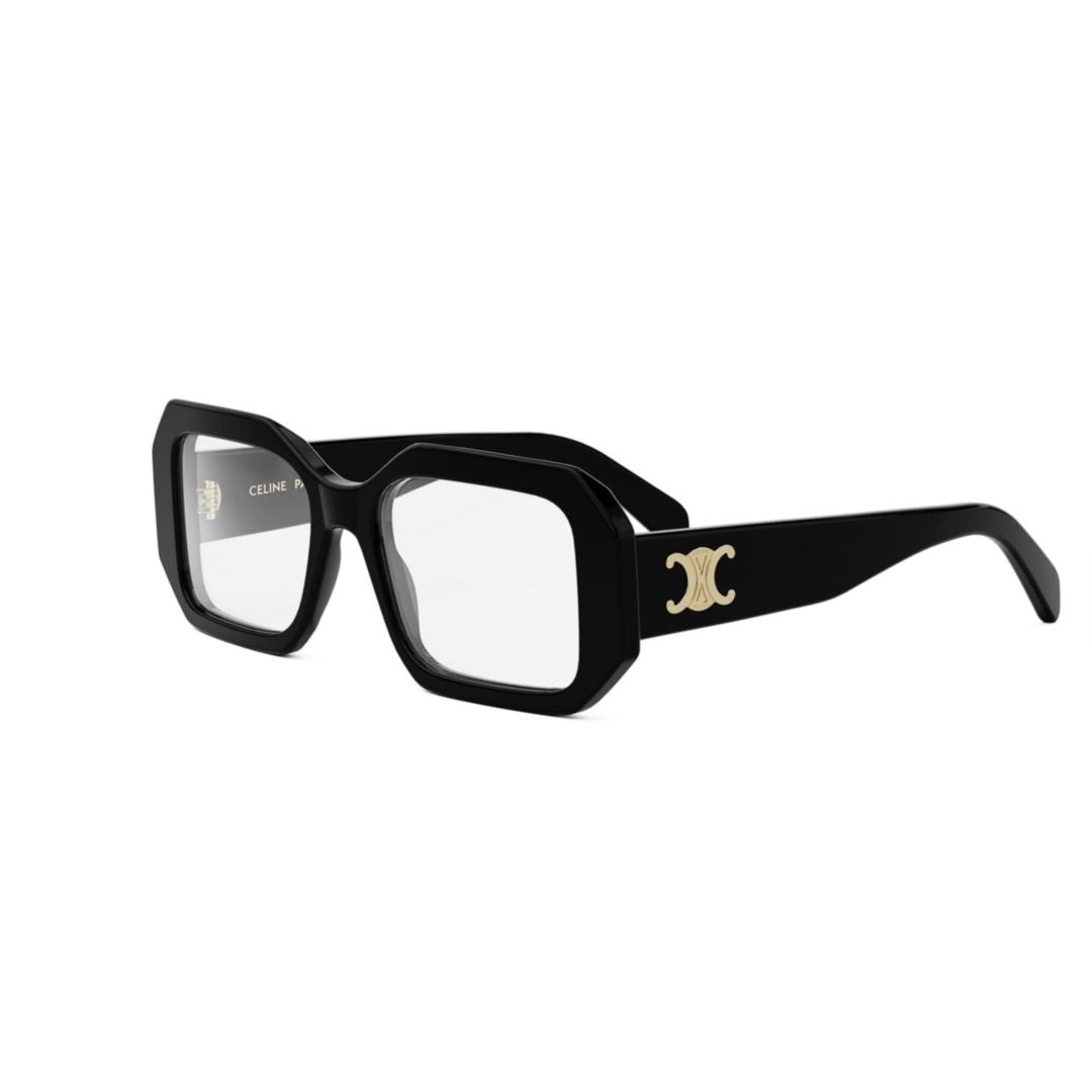 Cl50155i Oversized Rectangular Black Eyewear Frames