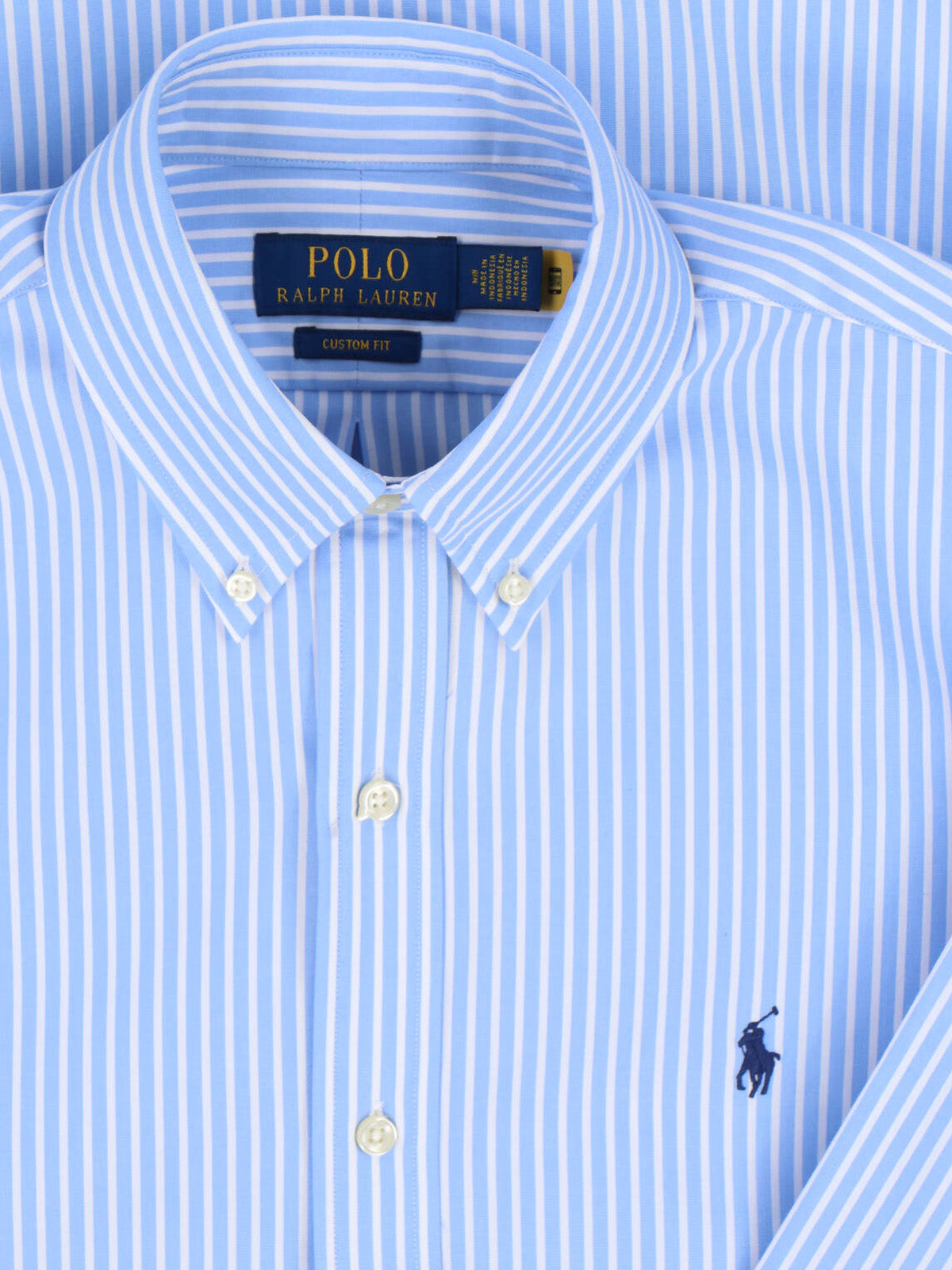 Logo Polo Shirt – Light Blue