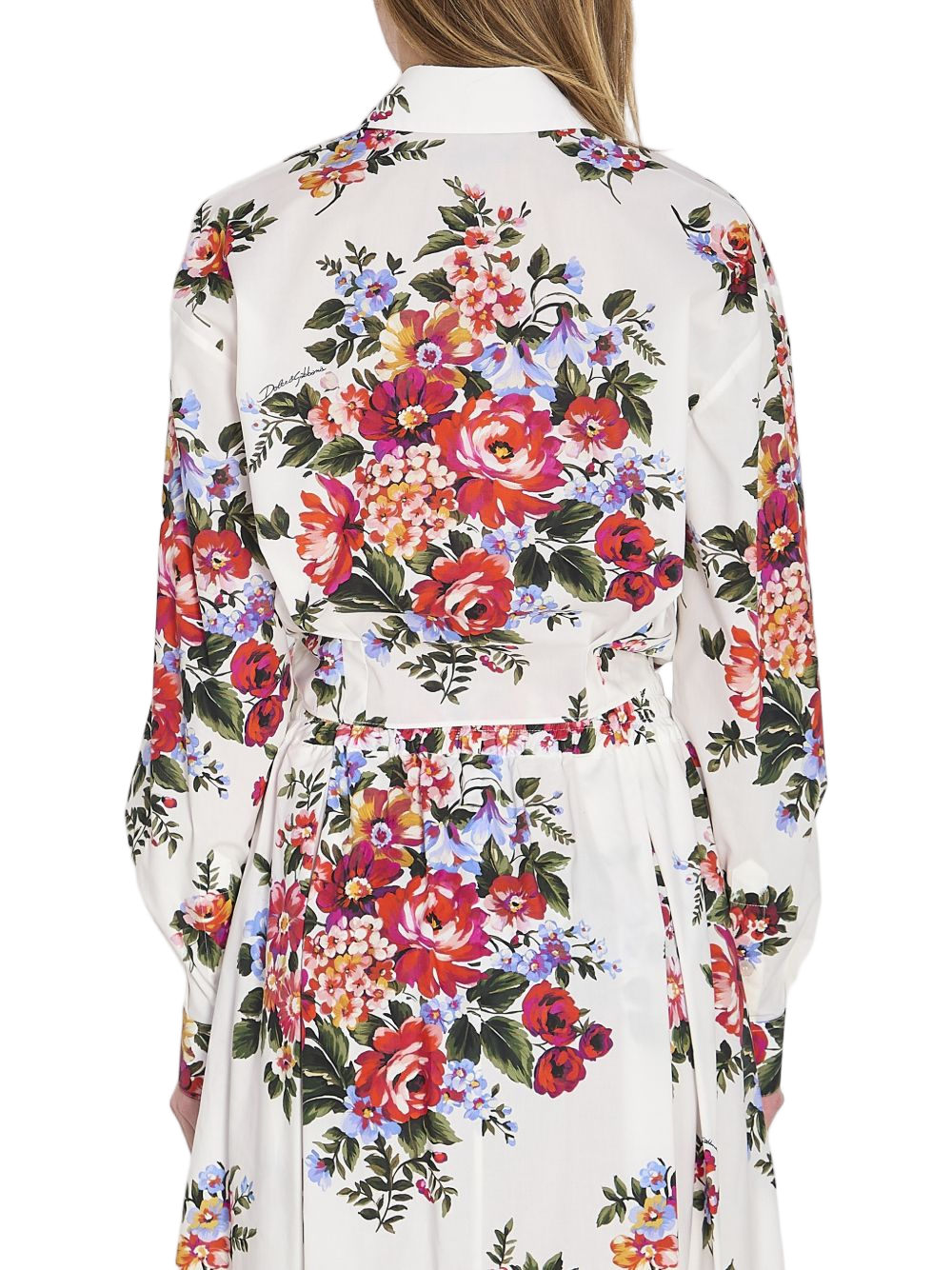 Floral Print Cotton Shirt