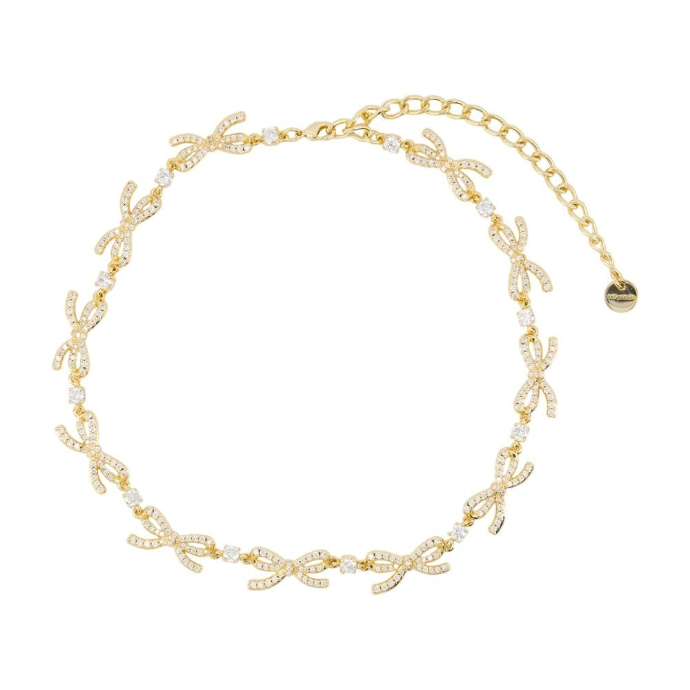 Crystal Bows Necklace