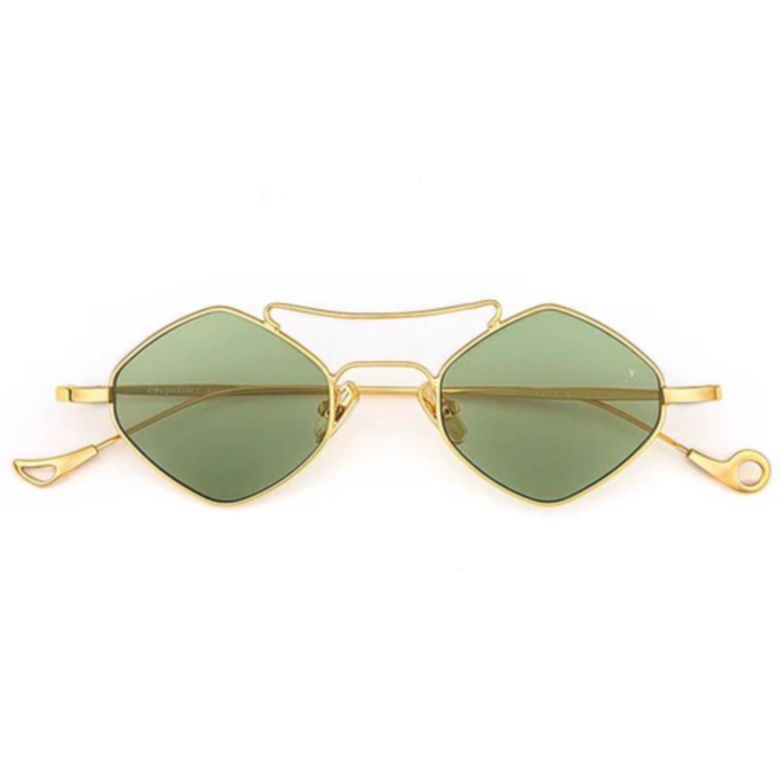 Medici C.4-64 Geometric Frame Sunglasses with Gold Structure