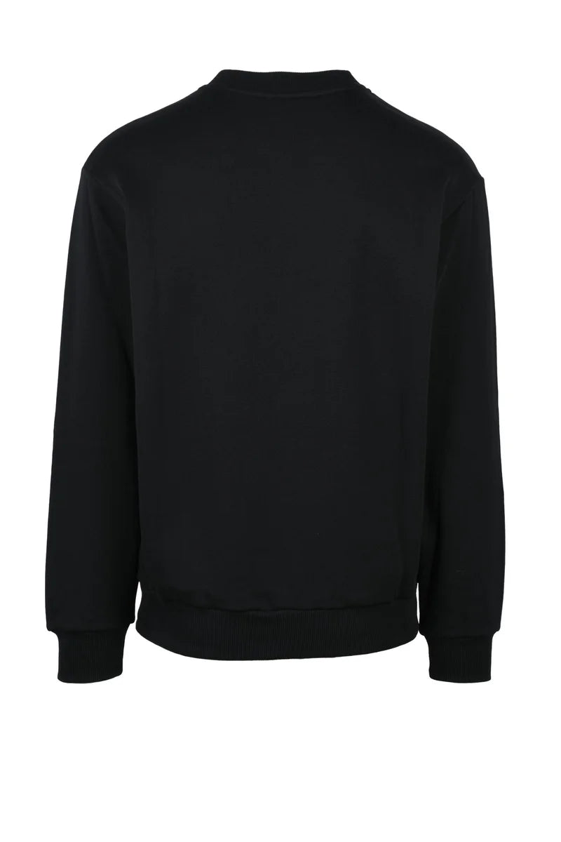 Cotton Sweatshirt - Black