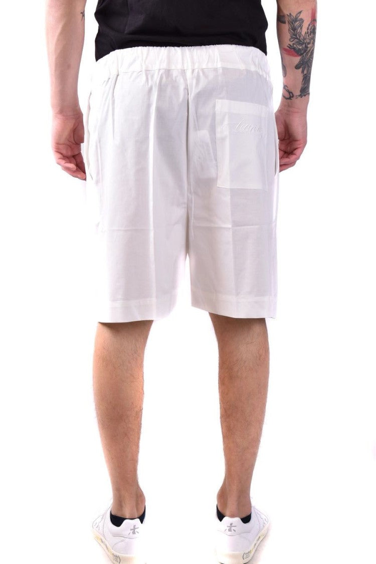 Off-White Cotton Shorts