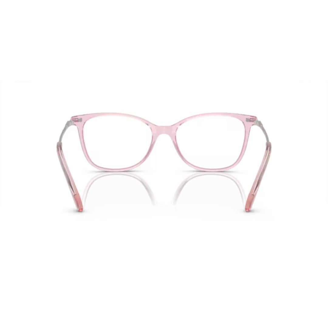 0sk2010 Translucent Pink Acetate Cat-Eye Eyeglasses