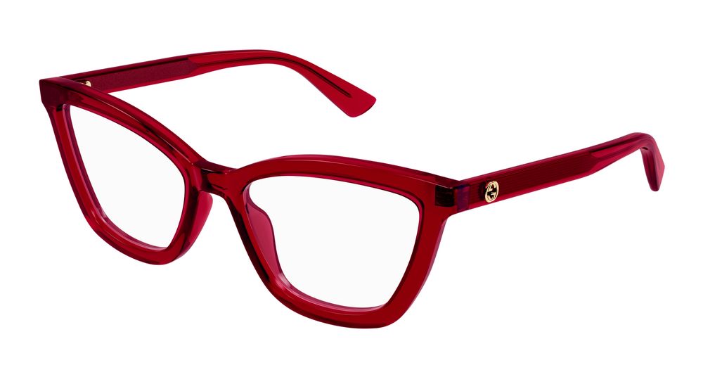 Eyeglasses GG1686O 009 red red transparent 54/17/135