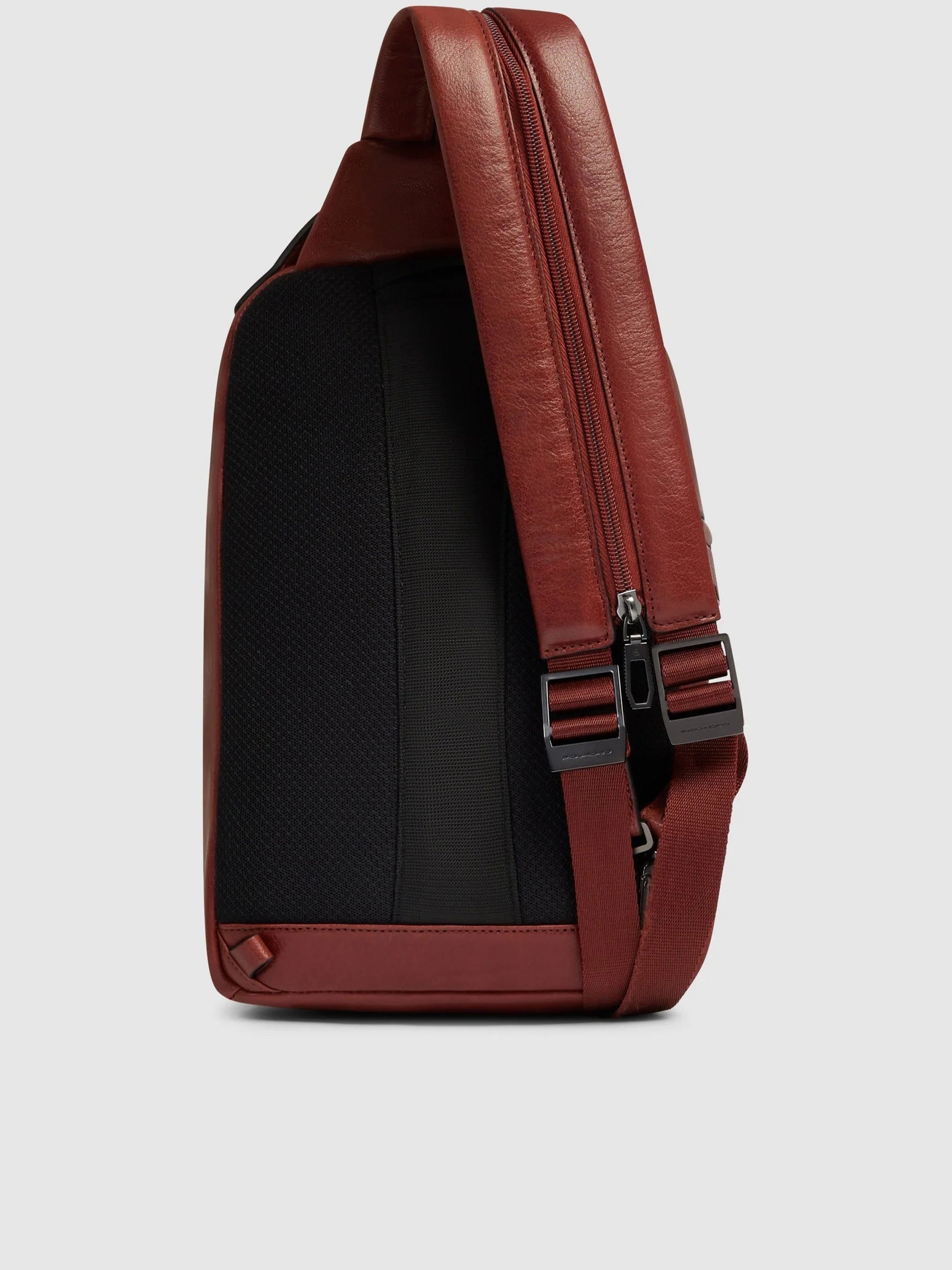Reddish-Brown Monospalla Structured Backpack