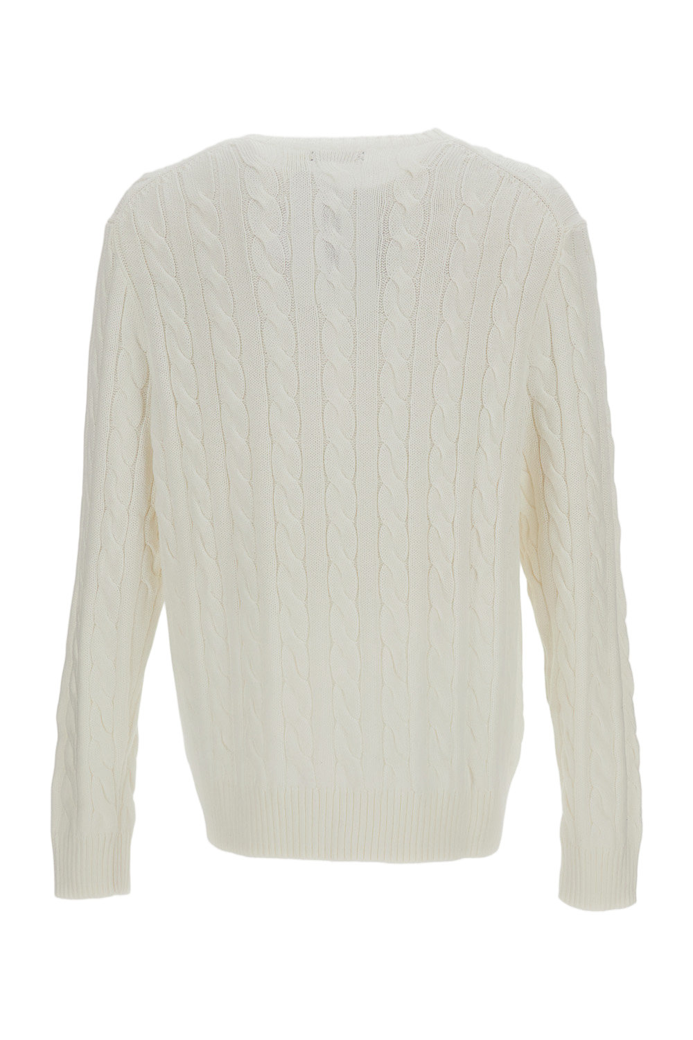 Cable Knit Crew Neck Sweater