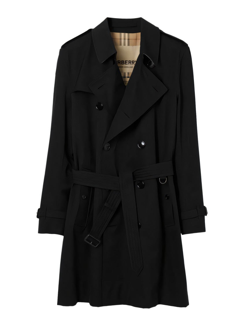 Classic Double-Breasted Trench Coat