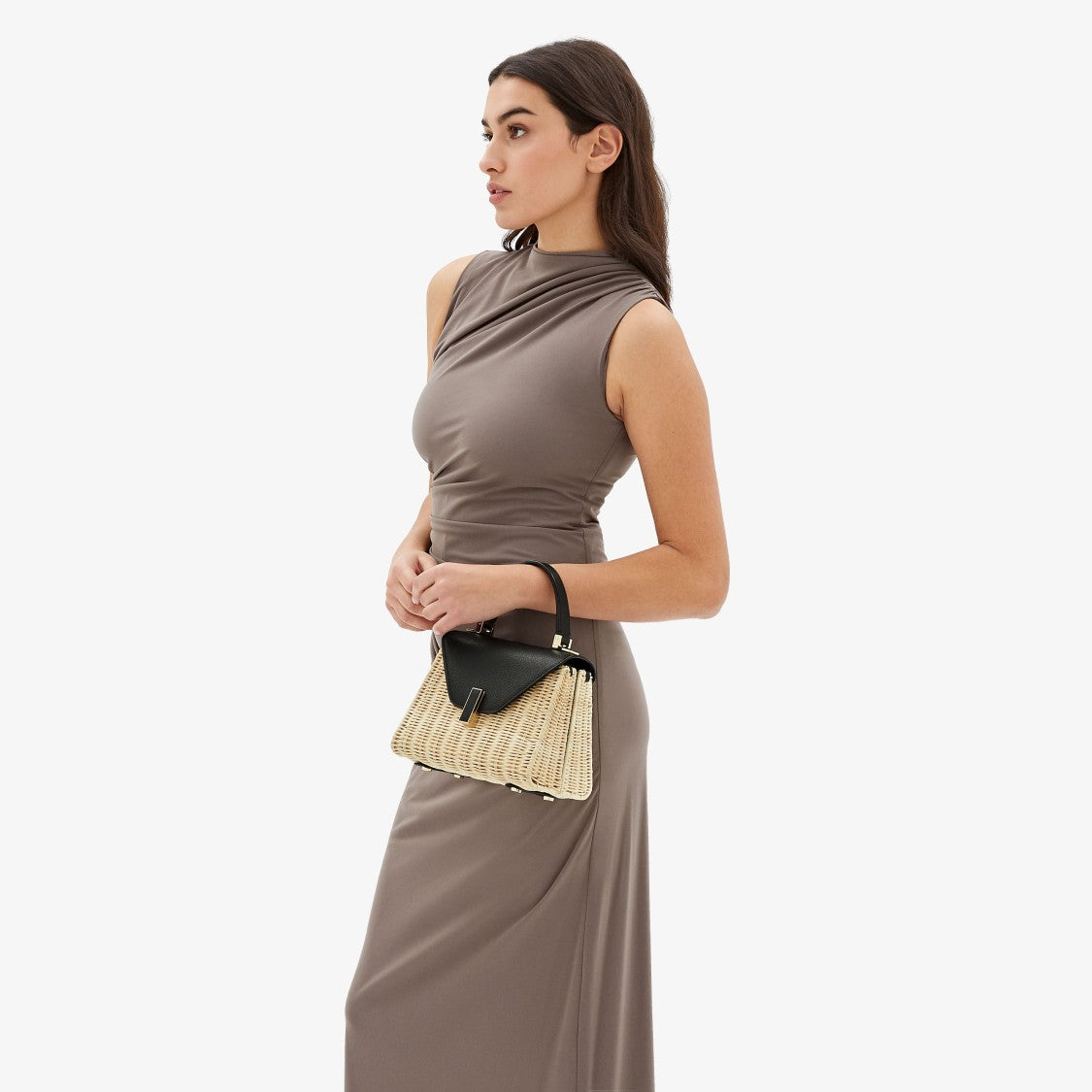 Iside Small Wicker Bag