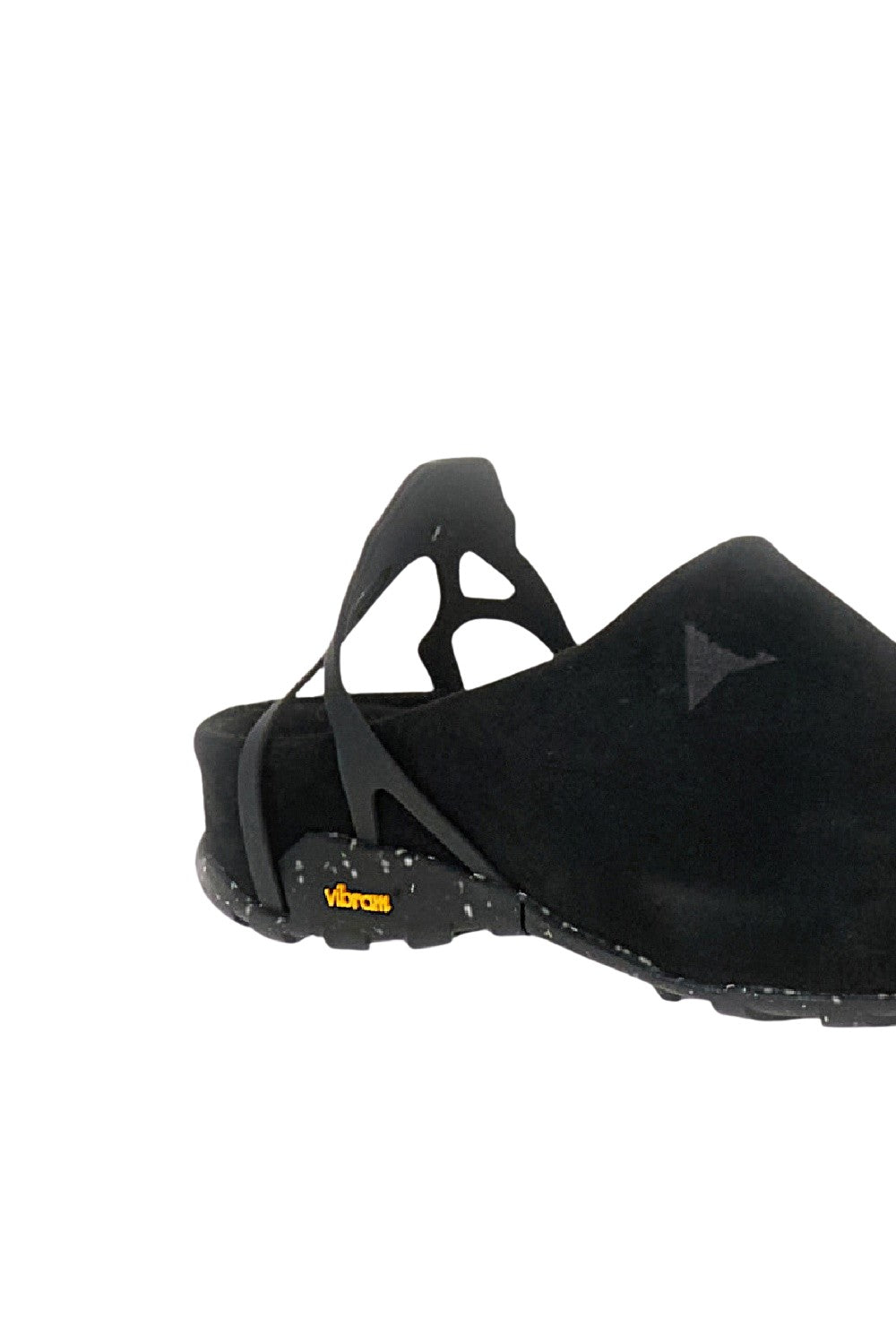 Black Fedaia Suede Clogs