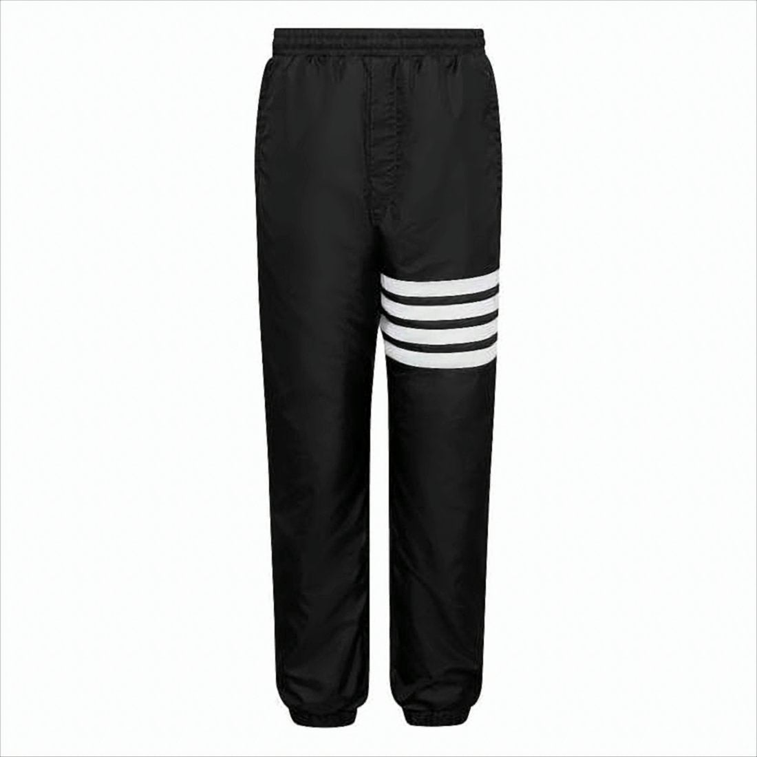 Relaxed Fit Black Jogger Pants