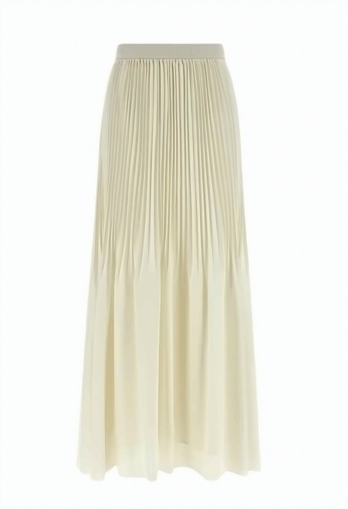 Pleated High Waist Long Skirt