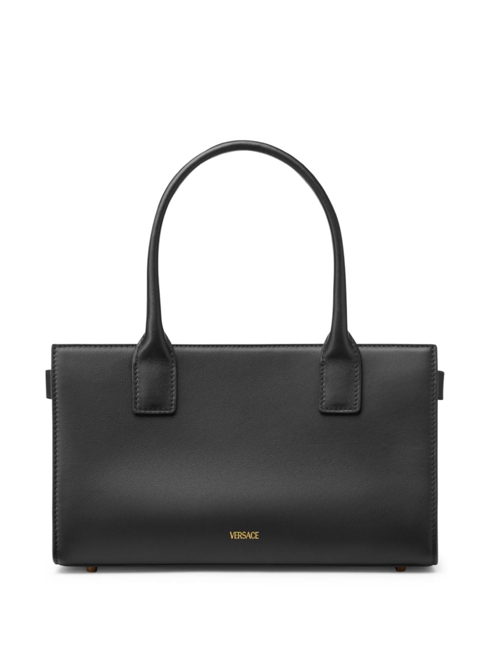 Rectangular Calf Leather Handbag