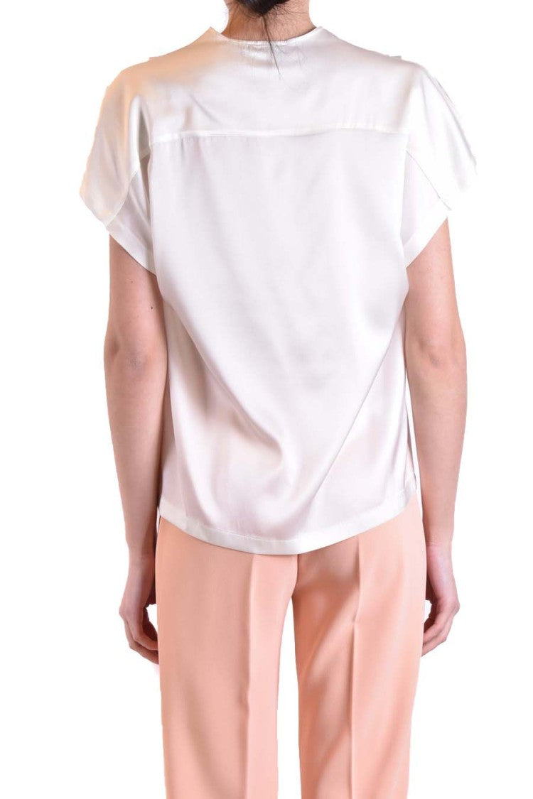 White Silk Shirt