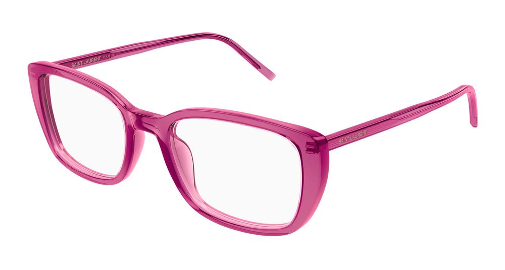 Eyeglasses Saint Laurent SL 776 009 Pink Pink Transparent 49/20/135