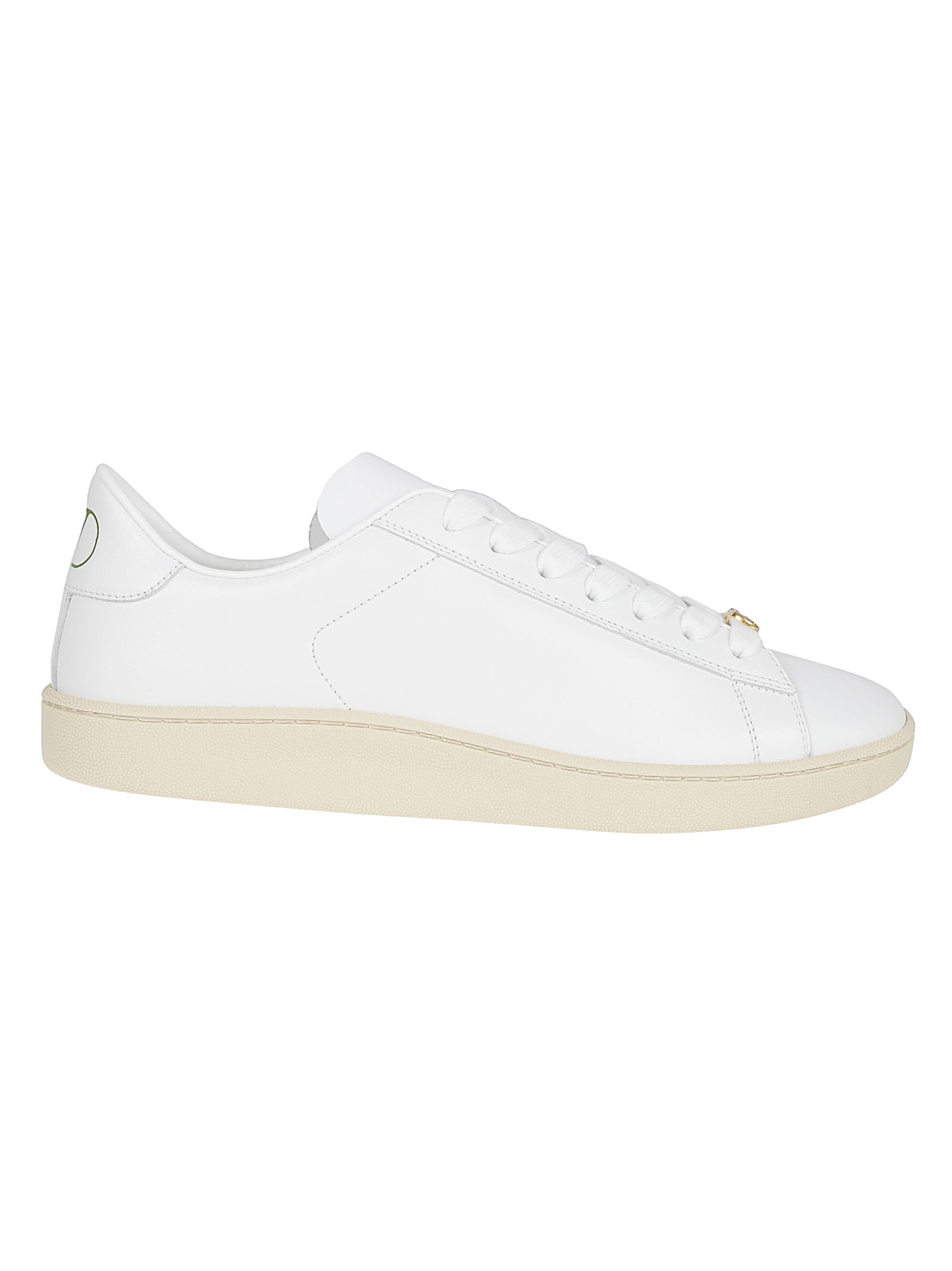 Leather Sneakers With Subtle Logo Details