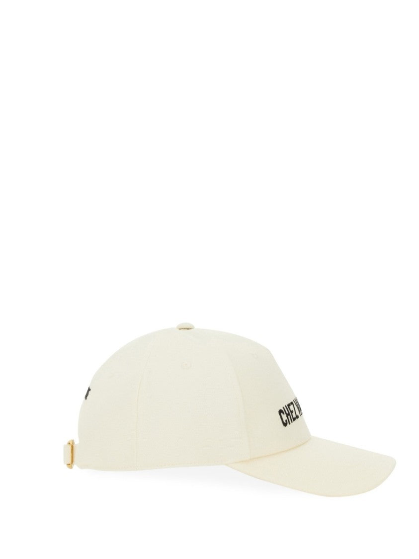 Baseball Cap With Embroidery