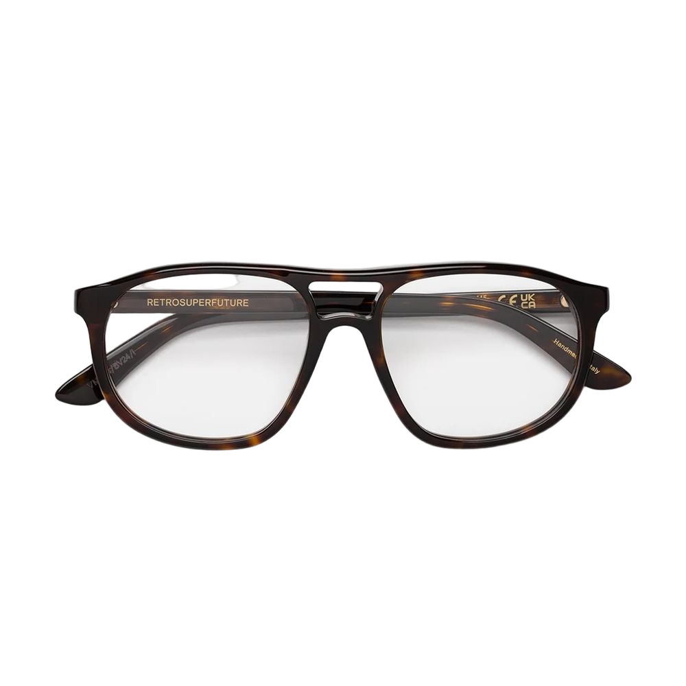 Number 127 Havana Havana Acetate Pilot Sunglasses