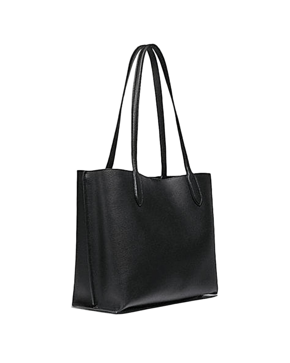 Structured Pebbled Leather Shoulder Bag