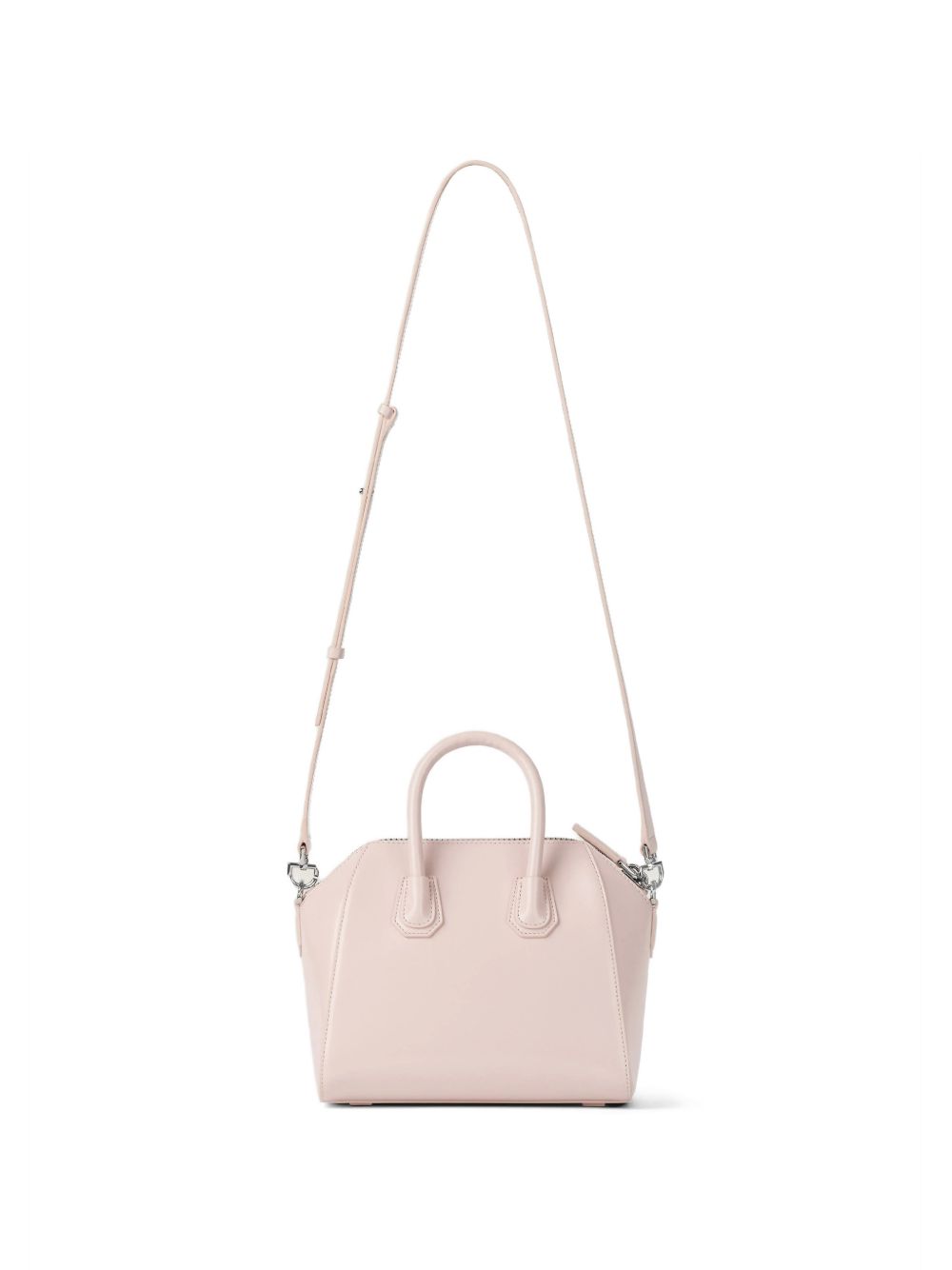 Minimalist Structured Leather Crossbody Bag
