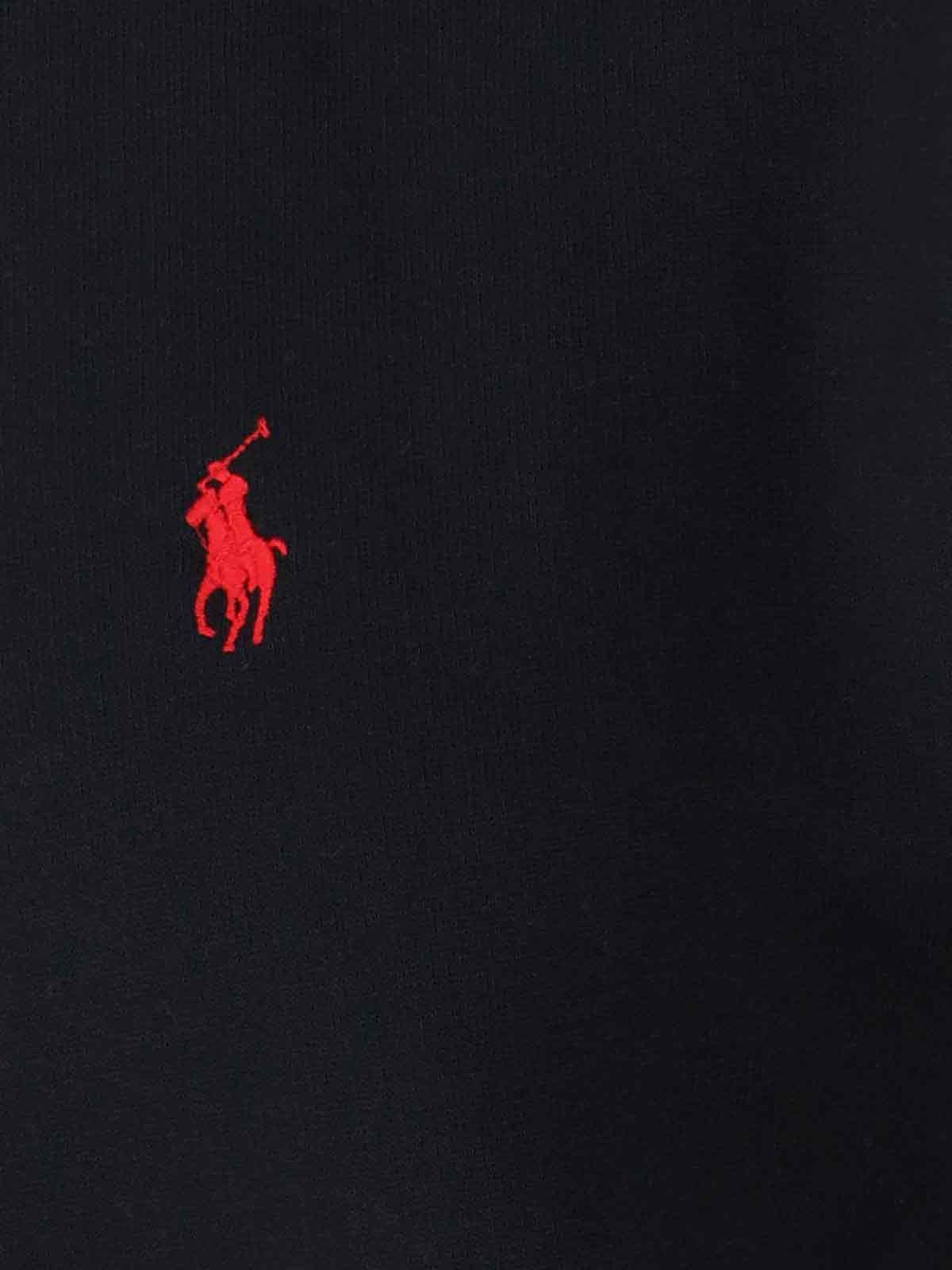 Zip-Up Hoodie with Drawstring Hood and Iconic Embroidery