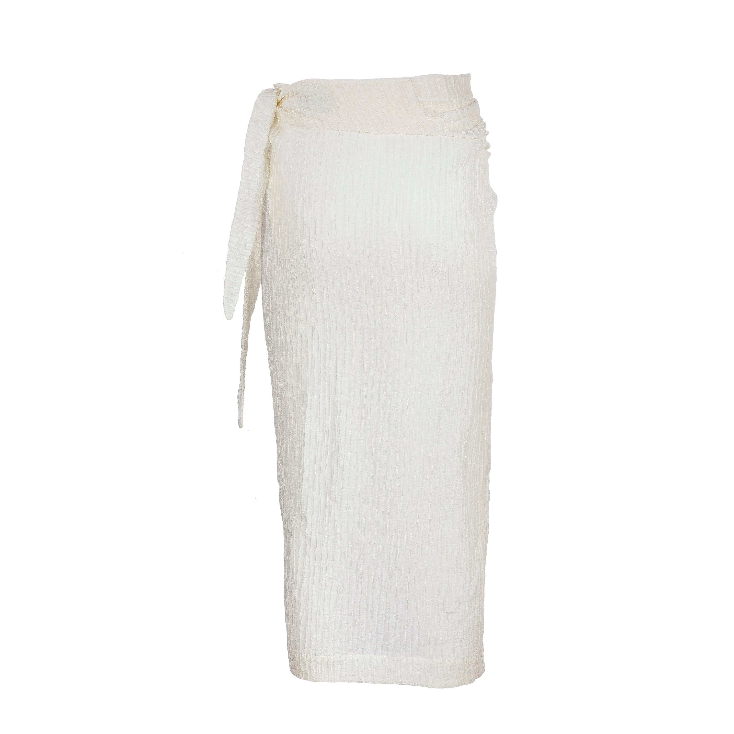 Textured White Pareo