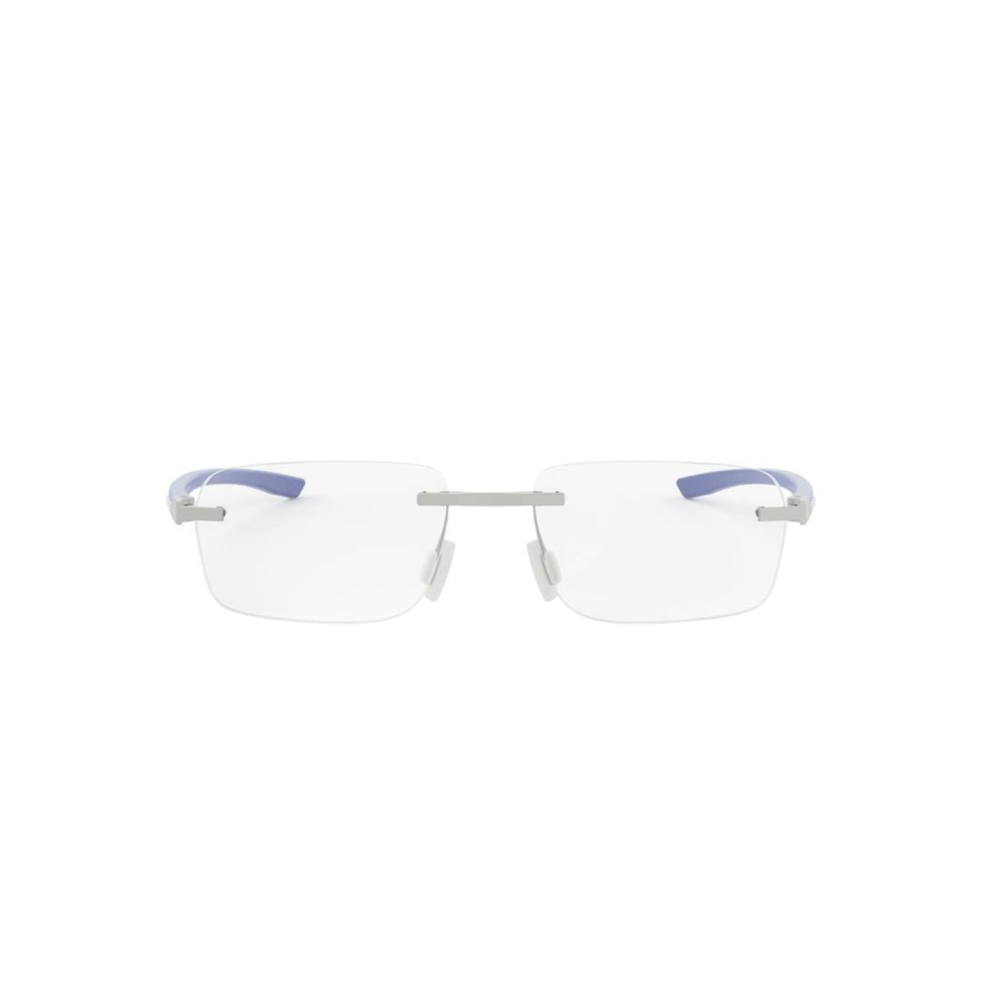 Th50030u Rimless Eyeglasses with Blue Temples