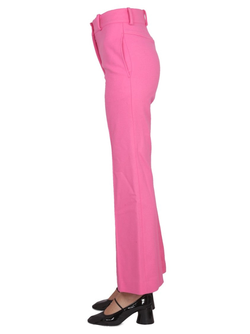 High-Waisted Tailored Bell Bottoms