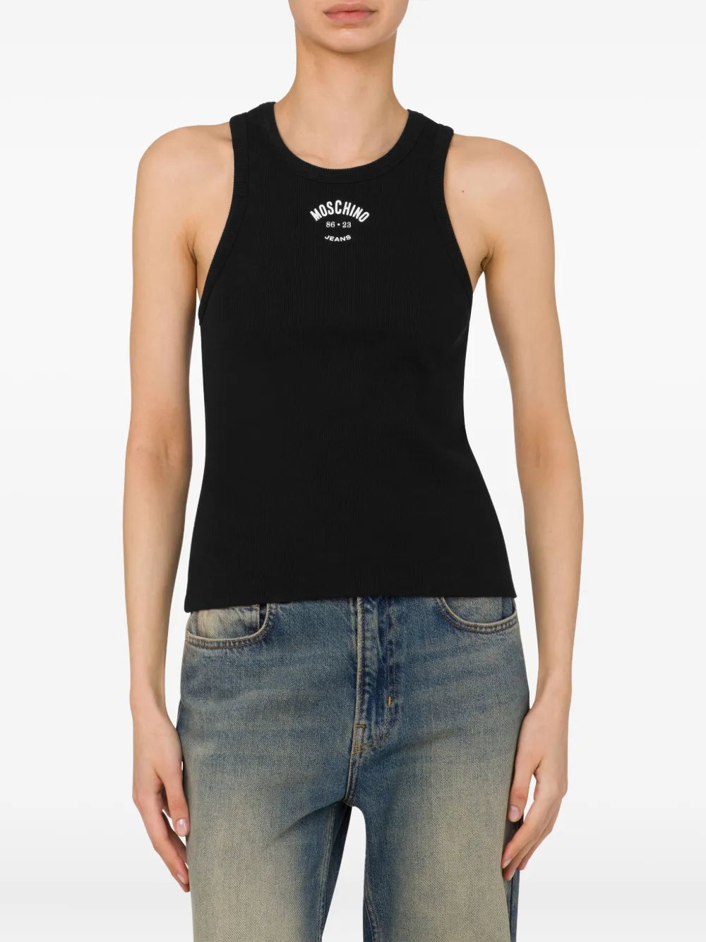 Classic White Top with Minimalist Design