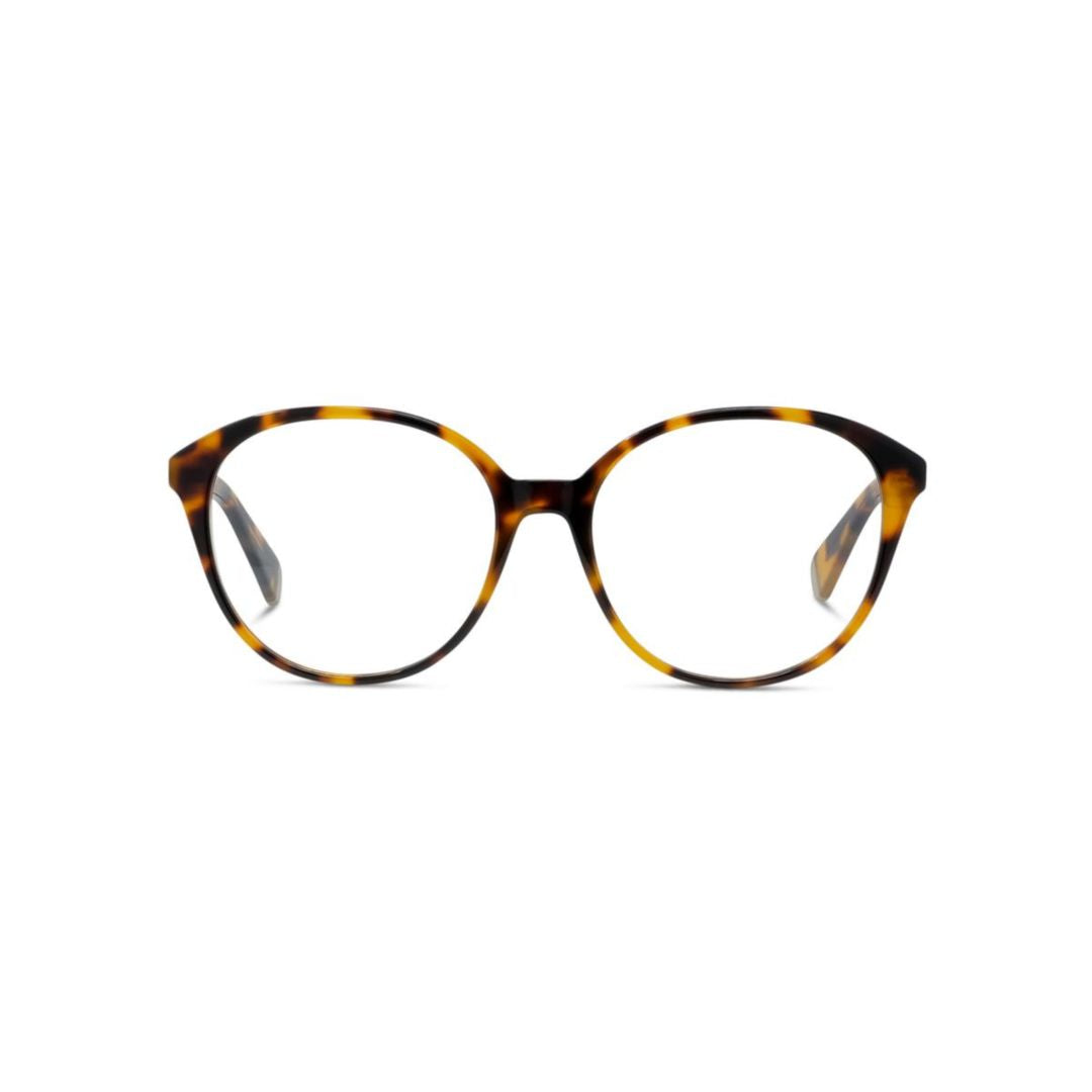 Kz50234i Classic Tortoiseshell Round Frame Eyeglasses