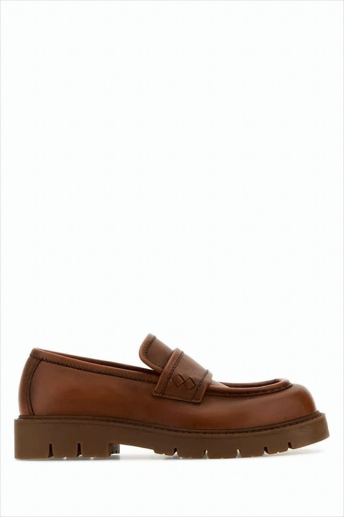 Penny Loafers in Smooth Calf Leather