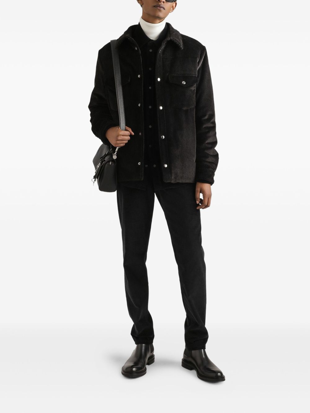 Regular-Fit Knit Trousers