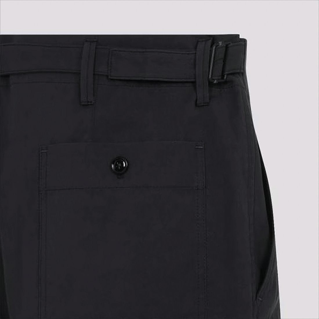 Minimalist Tailored Straight-Leg Pants with Matte Finish