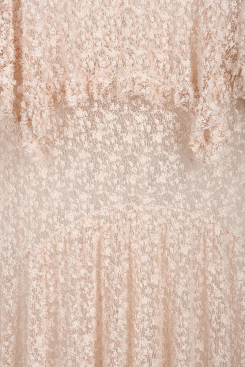 Asymmetric Long Dress - Pink