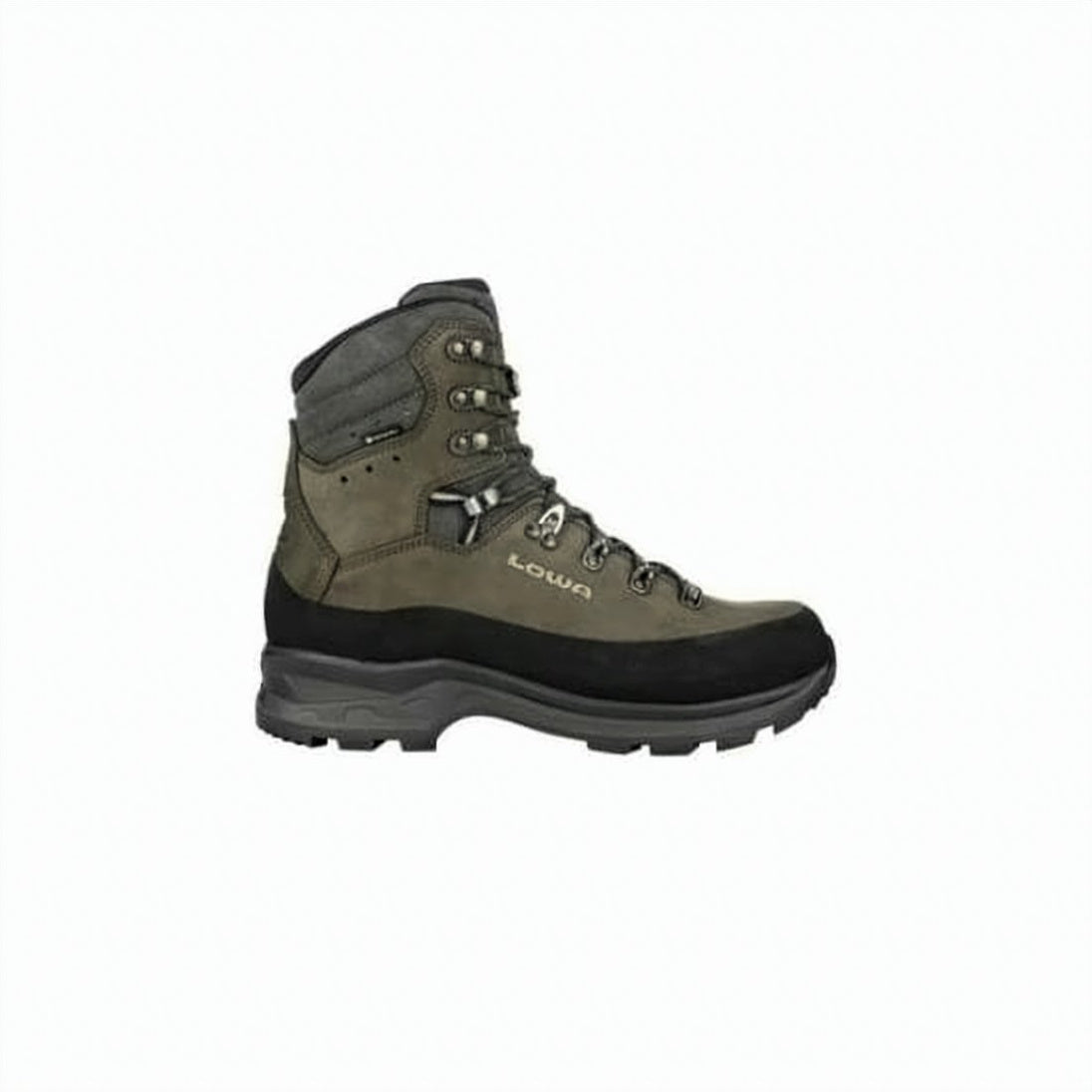 Rugged High-Top Boots with Metal Eyelets
