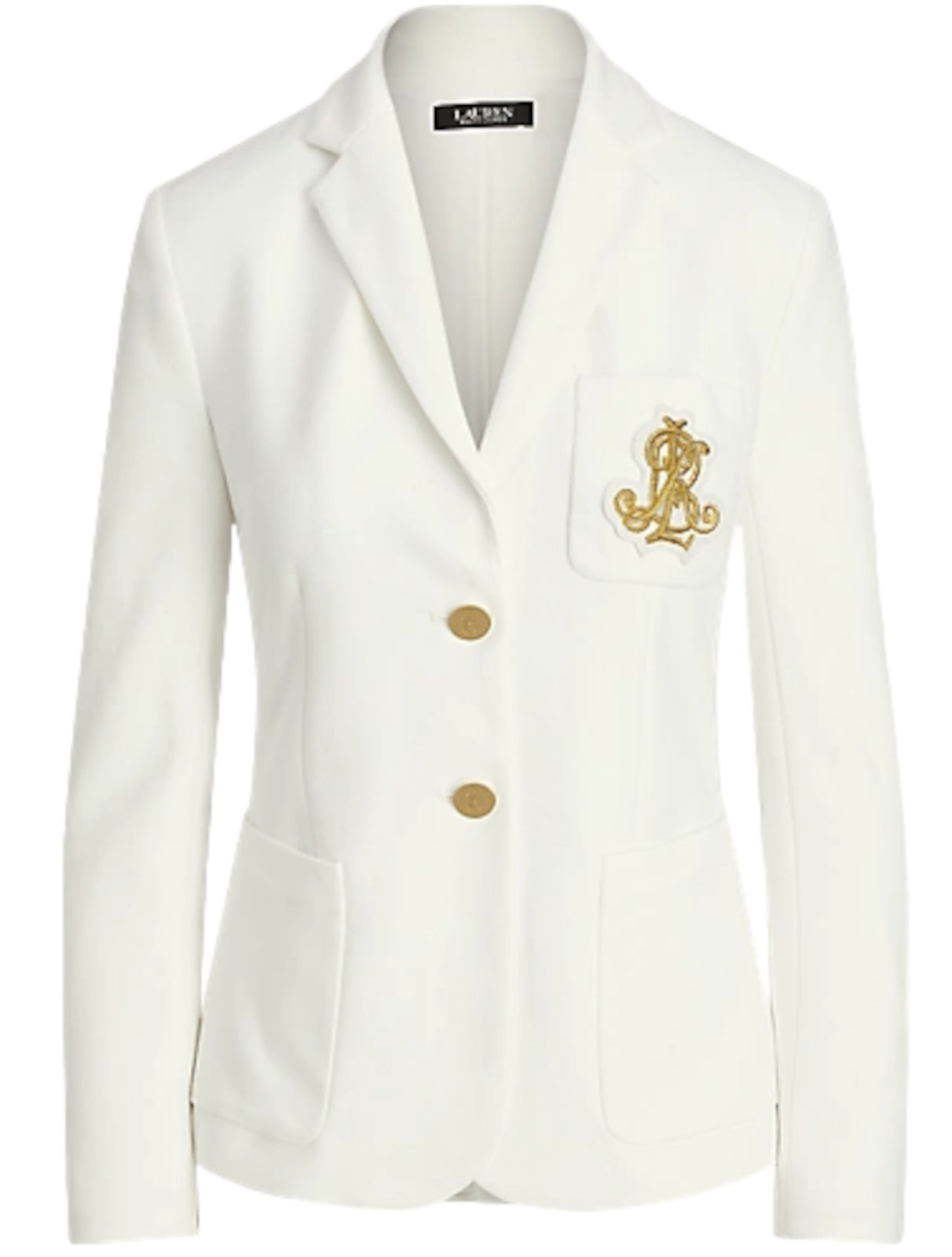 White Sportswear Pique Lined Jacket