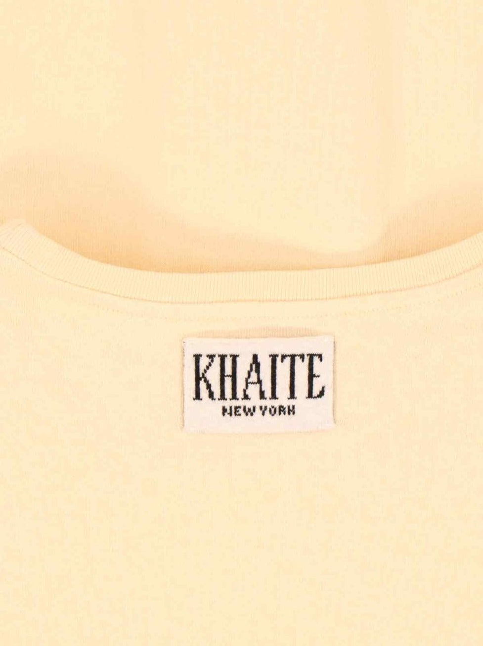 Logo T-Shirt – Yellow