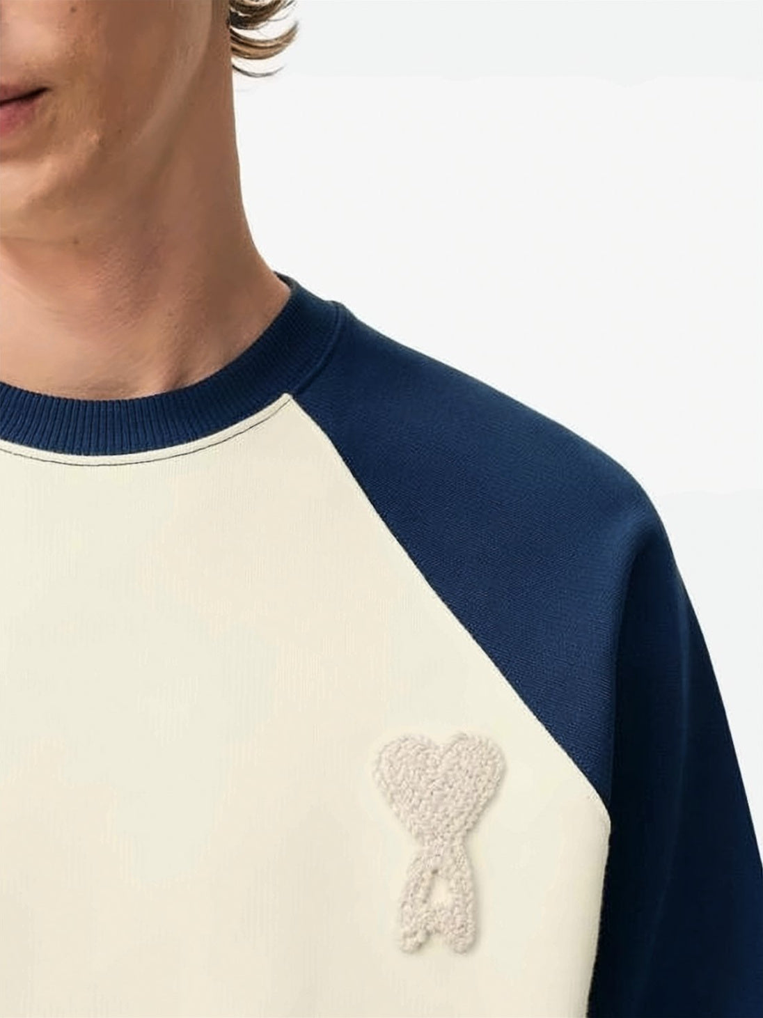 Color-Block Long Sleeve Sweatshirt